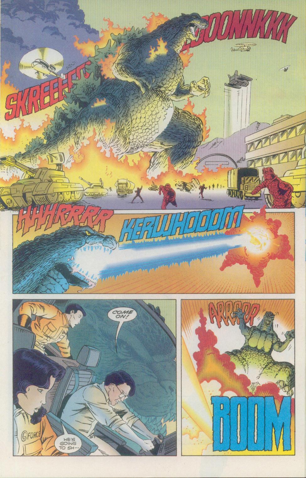 Read online Godzilla (1995) comic -  Issue #2 - 21