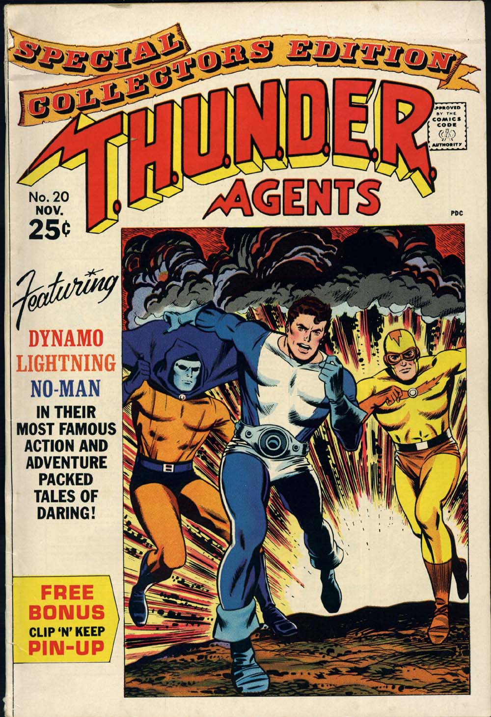 Read online T.H.U.N.D.E.R. Agents (1965) comic -  Issue #20 - 1