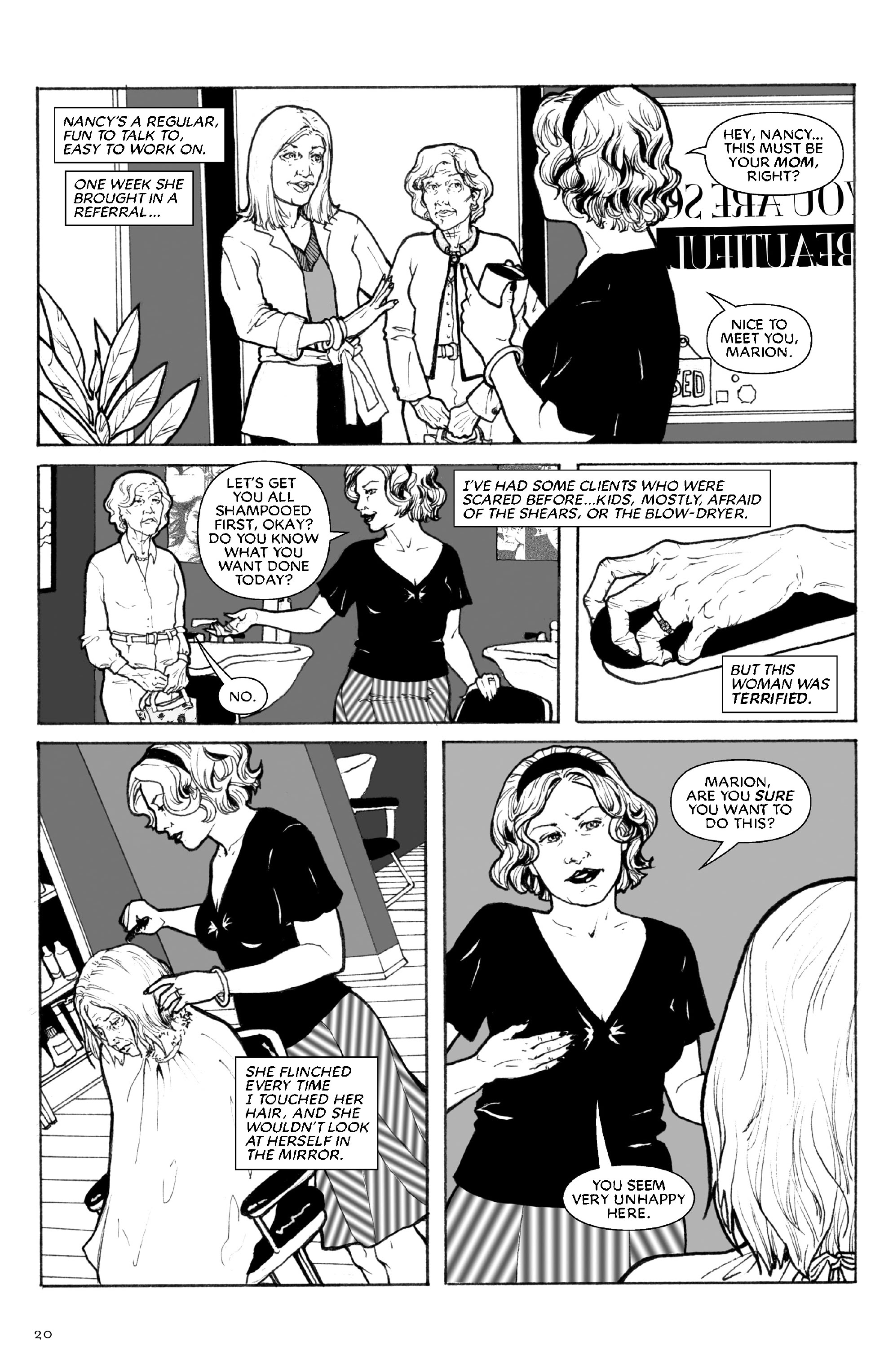 Read online Drawing Lines: An Anthology of Women Cartoonists comic -  Issue # TPB - 20