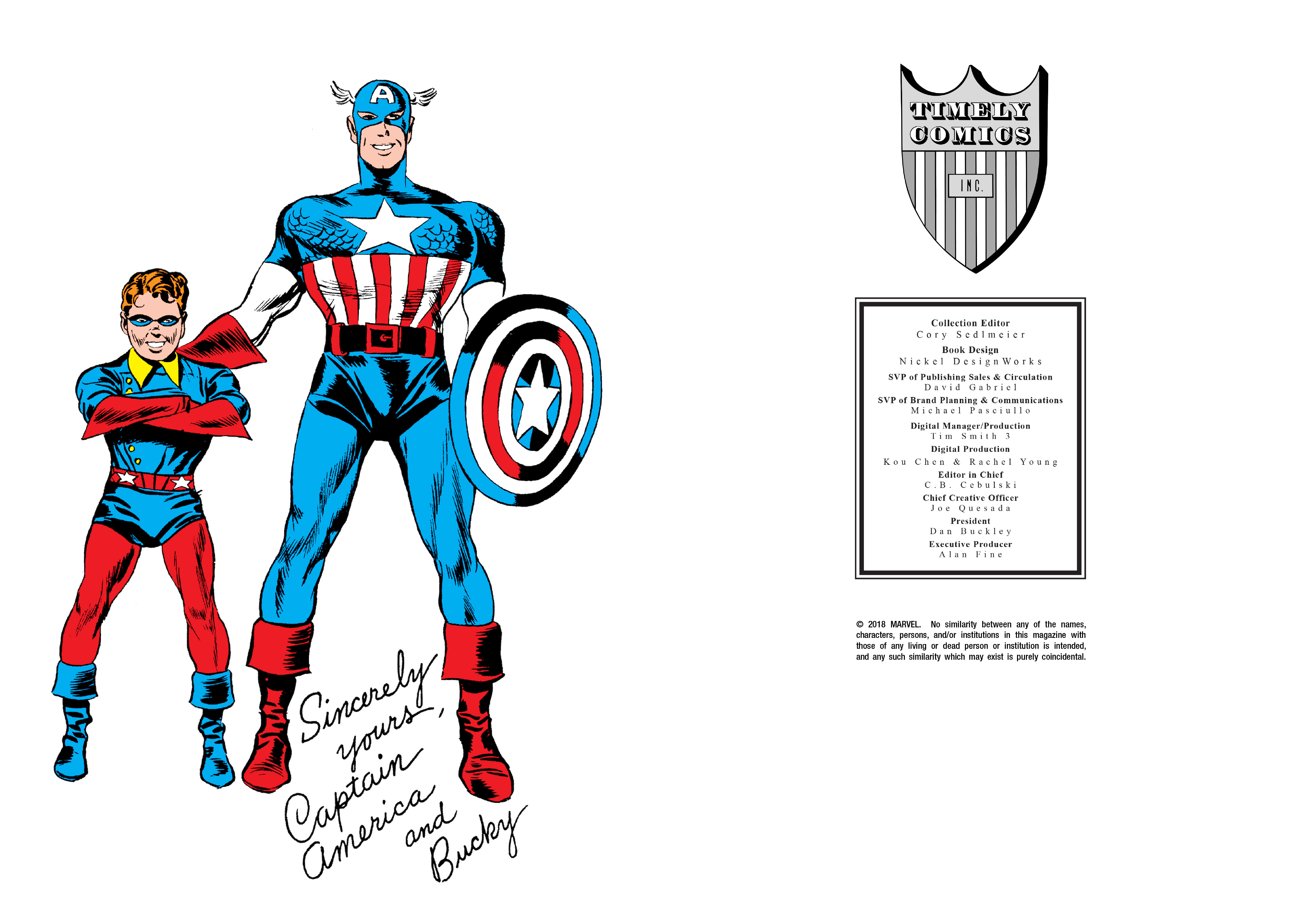 Read online Marvel Masterworks: Golden Age Captain America comic -  Issue # TPB 1 (Part 1) - 3