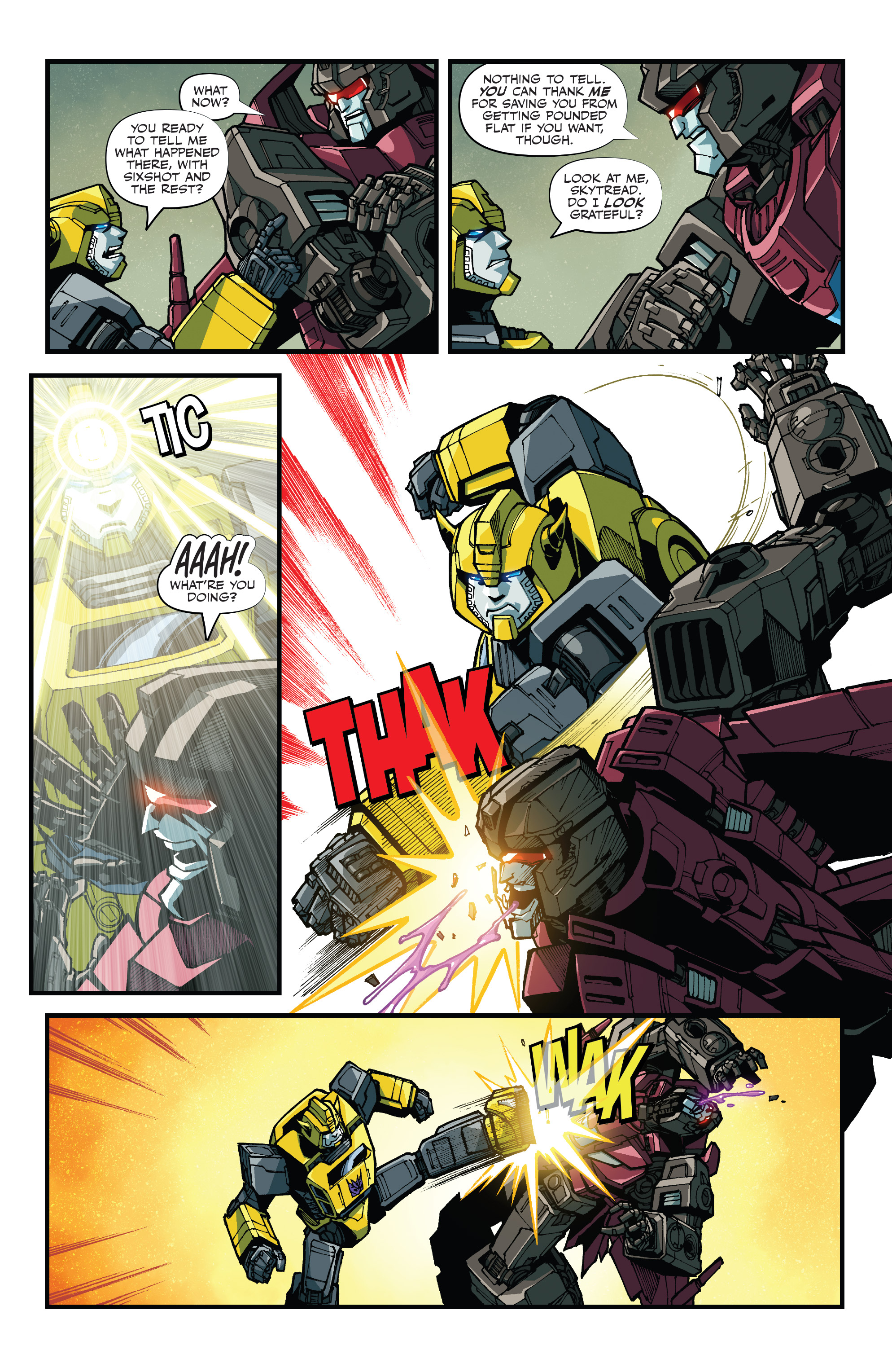 Read online Transformers (2019) comic -  Issue #13 - 7