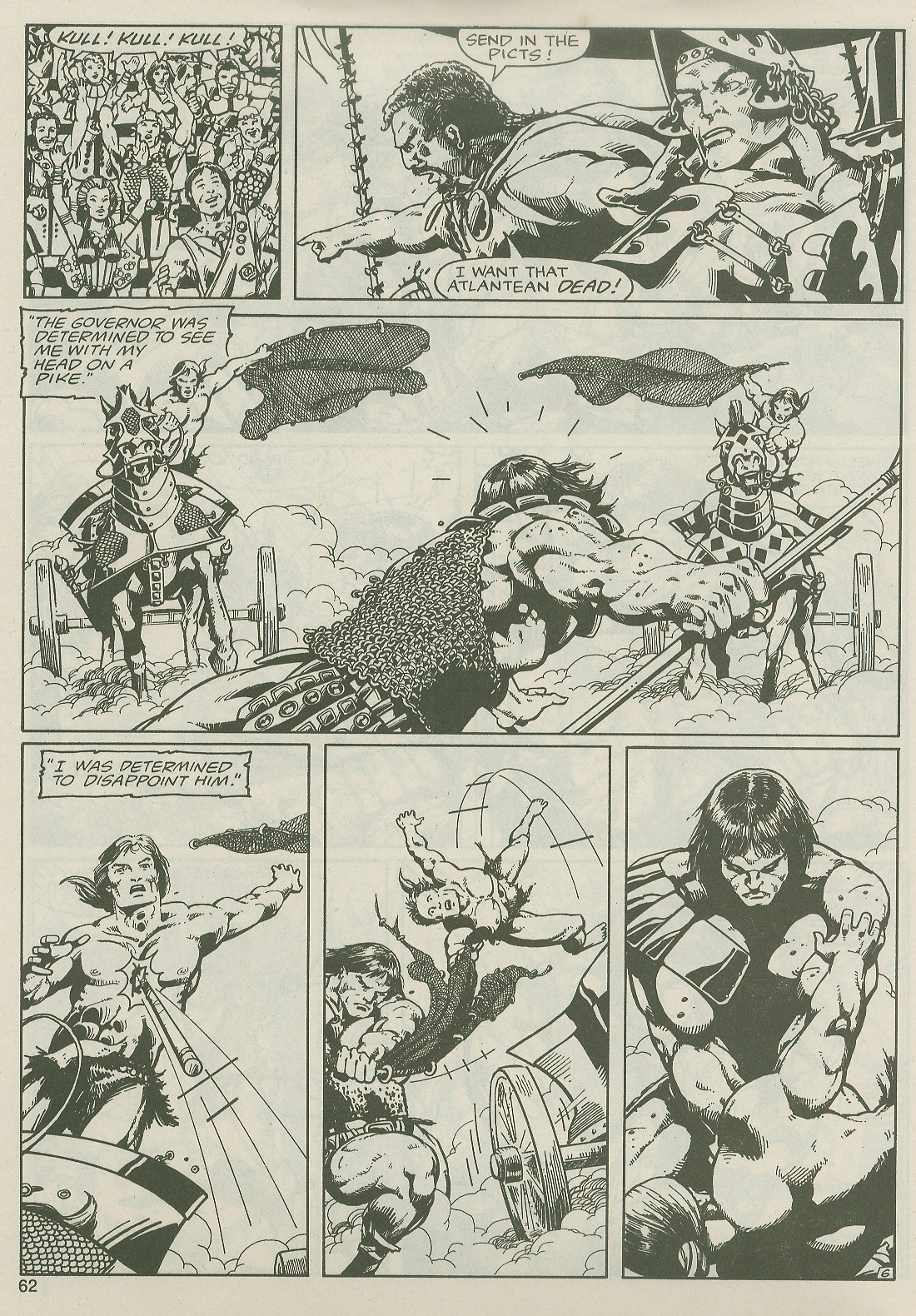 Read online The Savage Sword Of Conan comic -  Issue #122 - 62