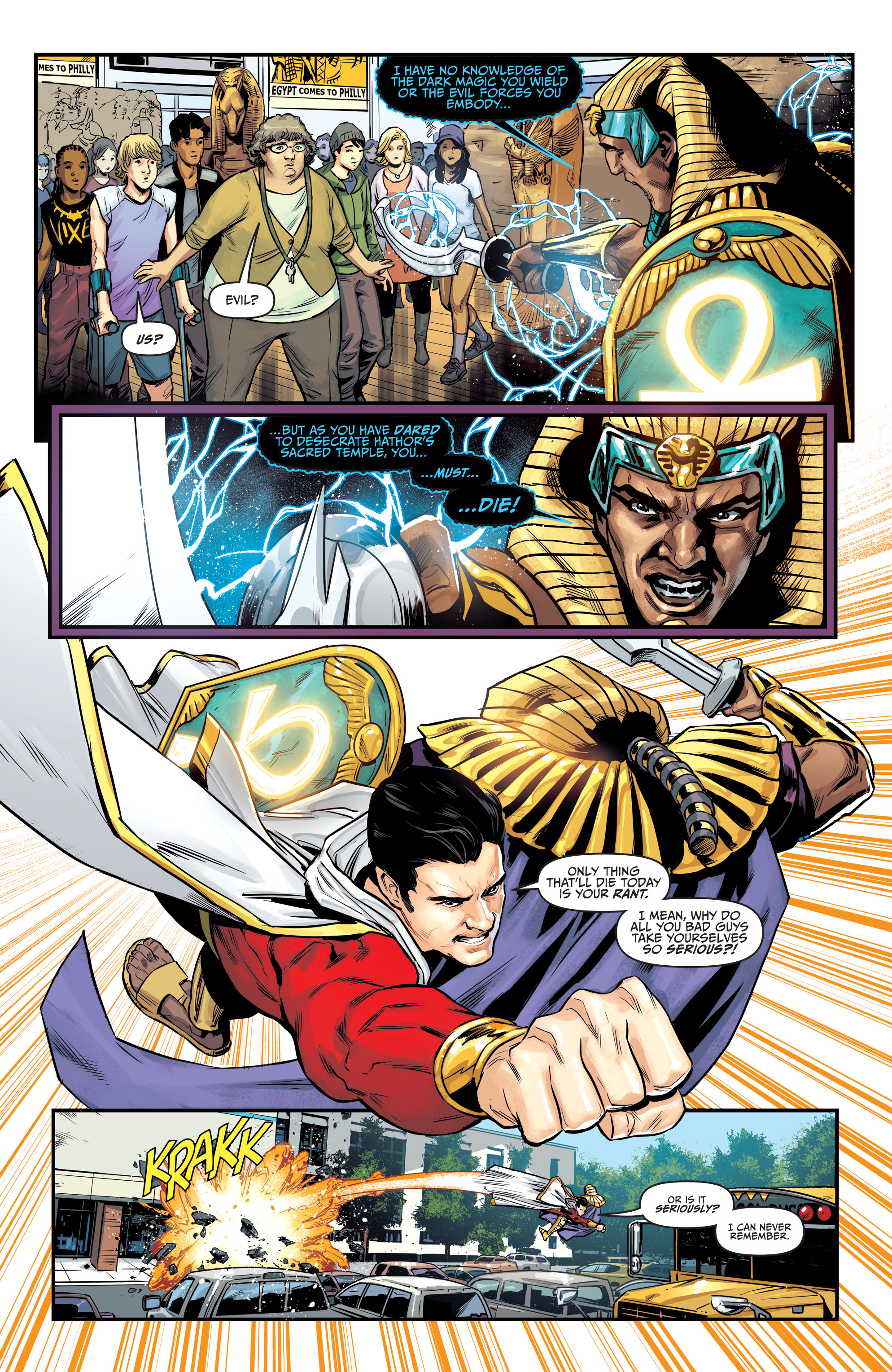 Read online Shazam!: Lightning Strikes comic -  Issue #1 - 10