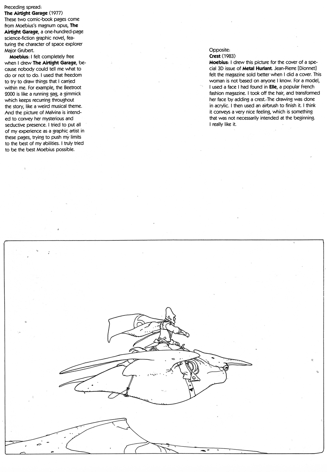 Read online The Art of Moebius comic -  Issue # TPB (Part 1) - 34