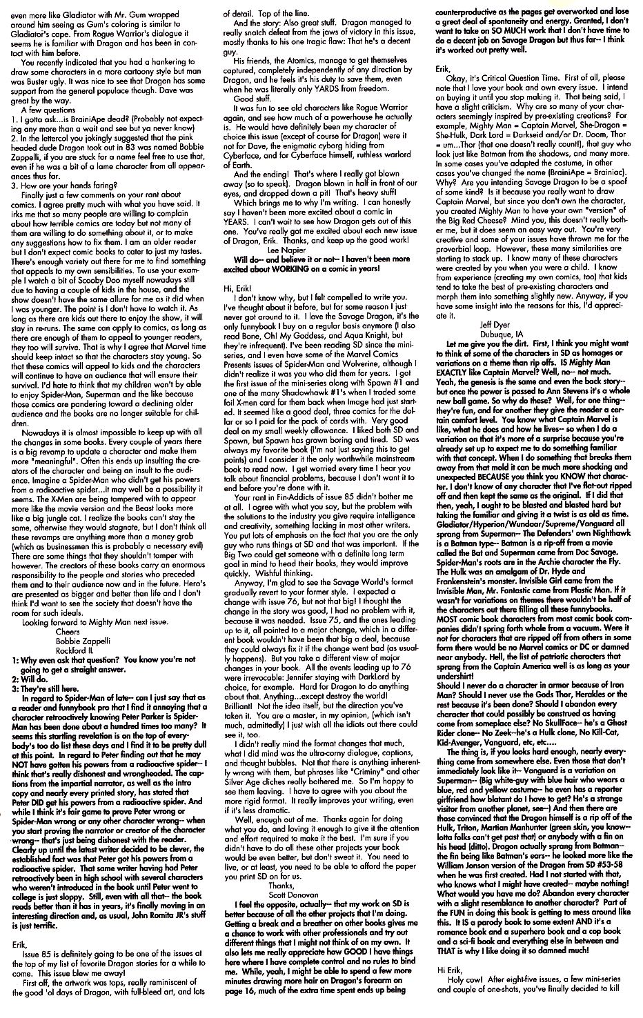 Read online The Savage Dragon (1993) comic -  Issue #87 - 26