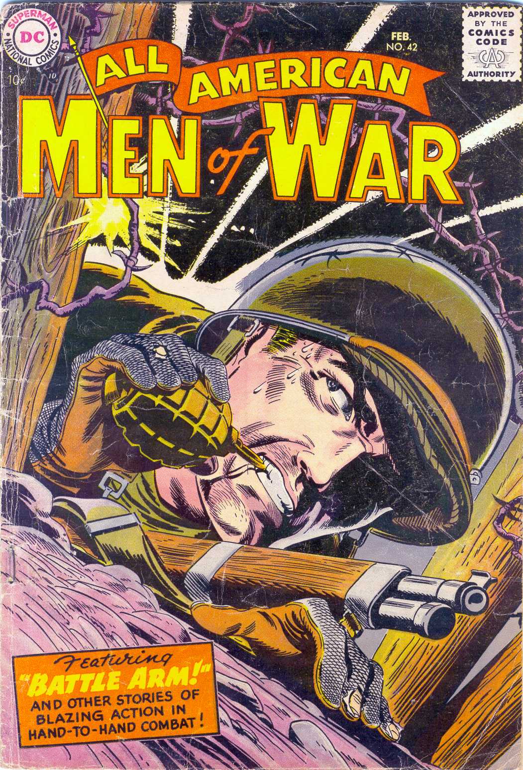 Read online All-American Men of War comic -  Issue #42 - 1