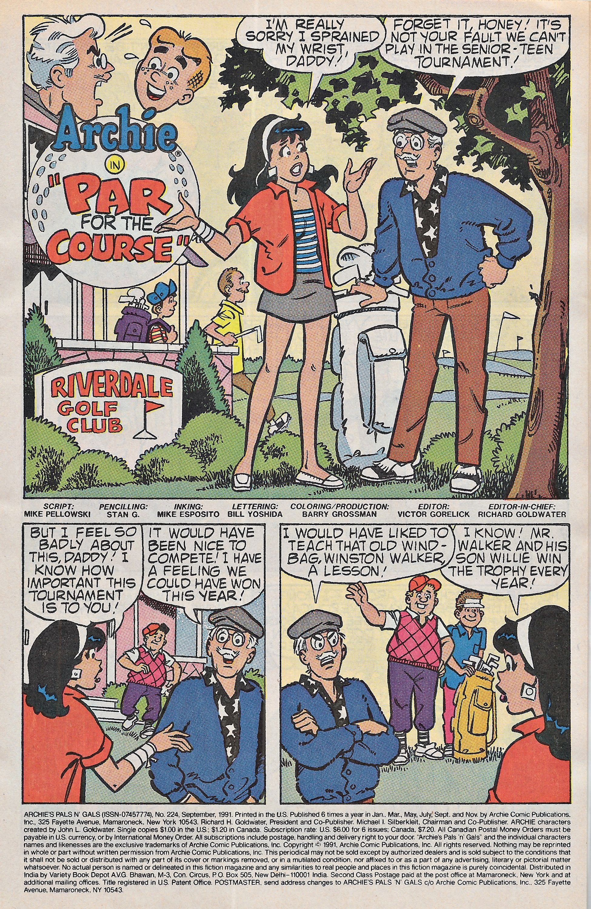 Read online Archie's Pals 'N' Gals (1952) comic -  Issue #224 - 3