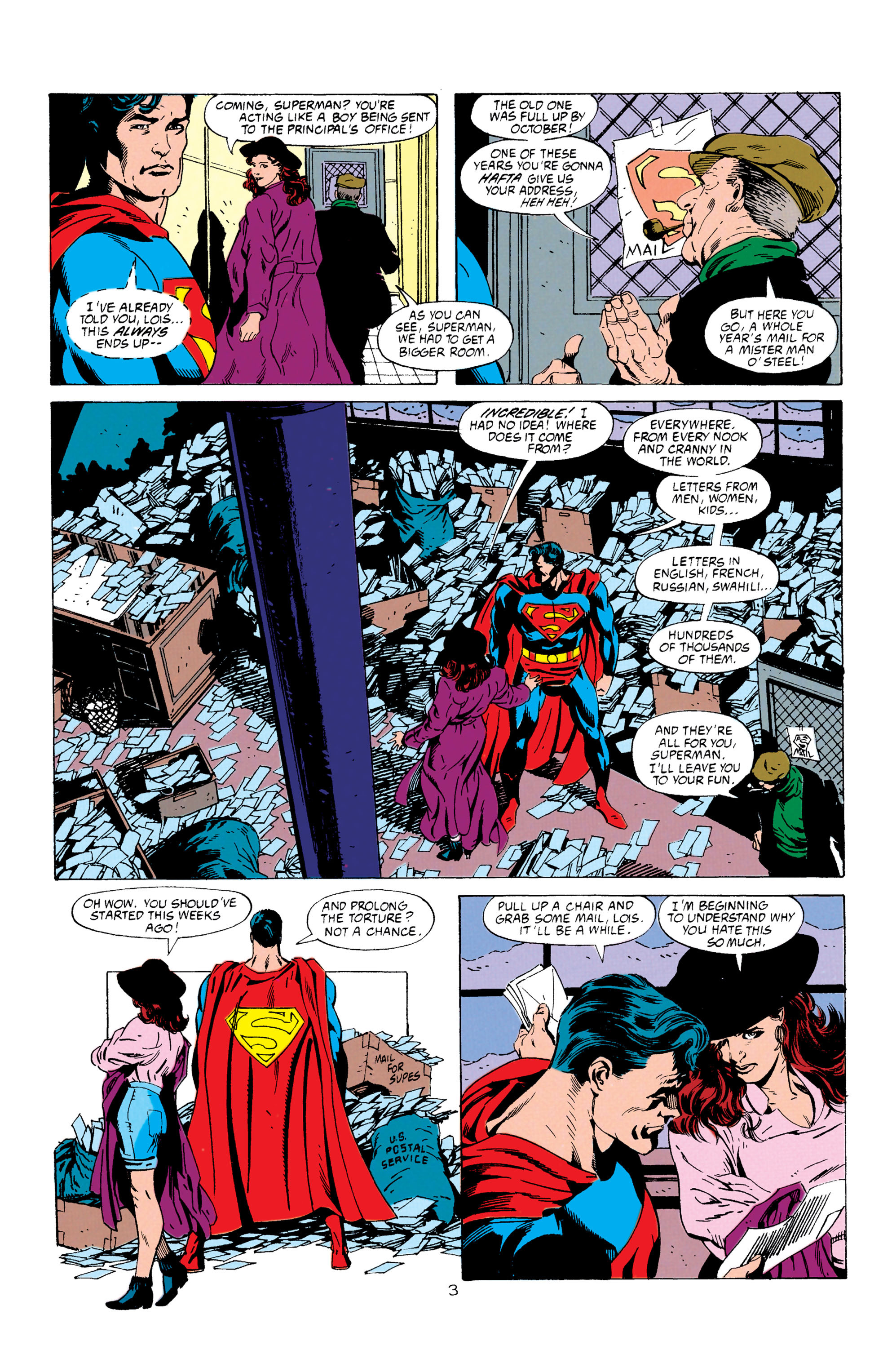 Read online Superman (1987) comic -  Issue #64 - 4