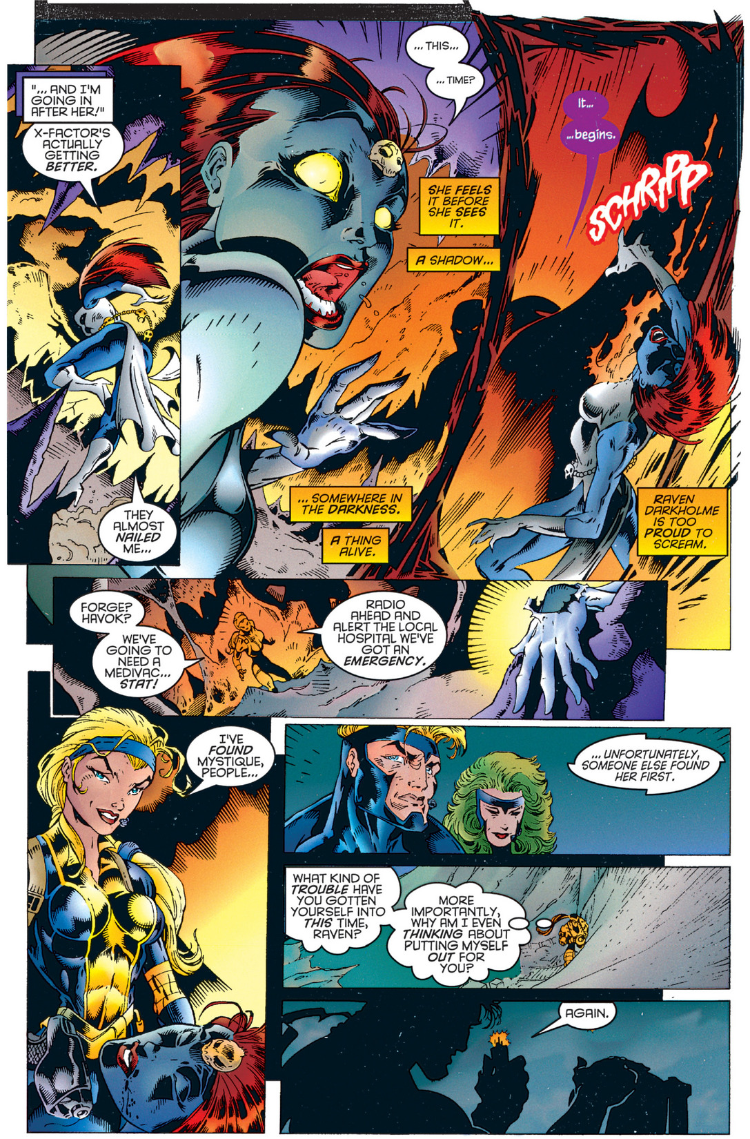Read online X-Men: The Complete Age of Apocalypse Epic comic -  Issue # TPB 4 - 261