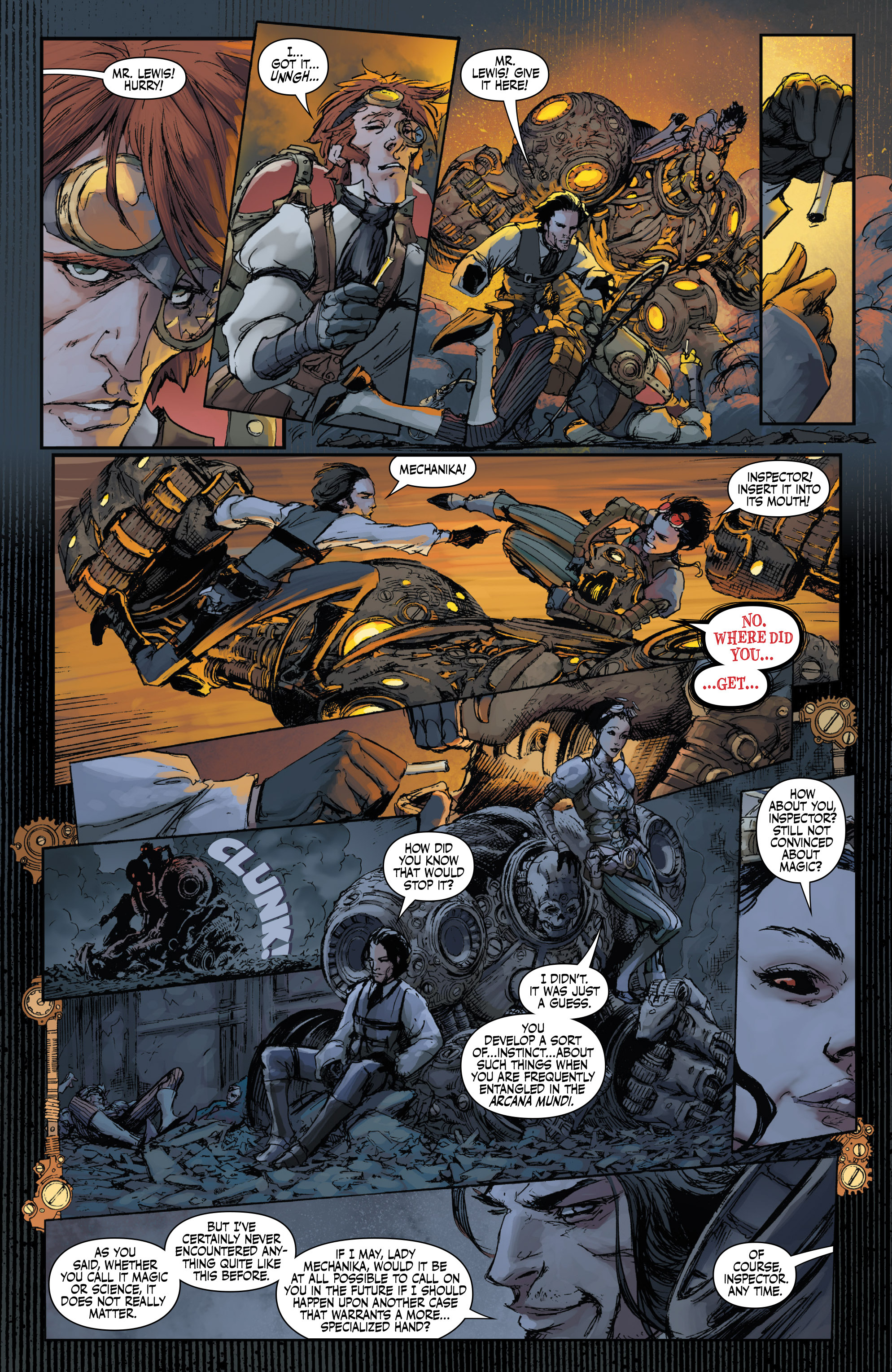Read online Lady Mechanika: The Lost Boys of West Abbey comic -  Issue #2 - 26
