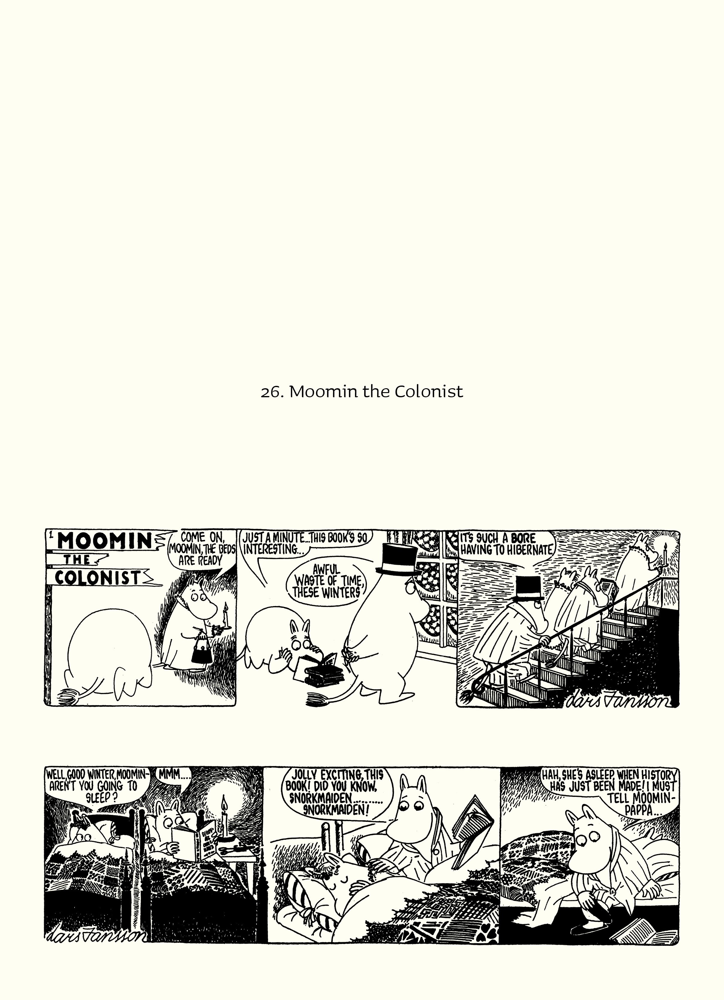 Read online Moomin: The Complete Lars Jansson Comic Strip comic -  Issue # TPB 7 - 6
