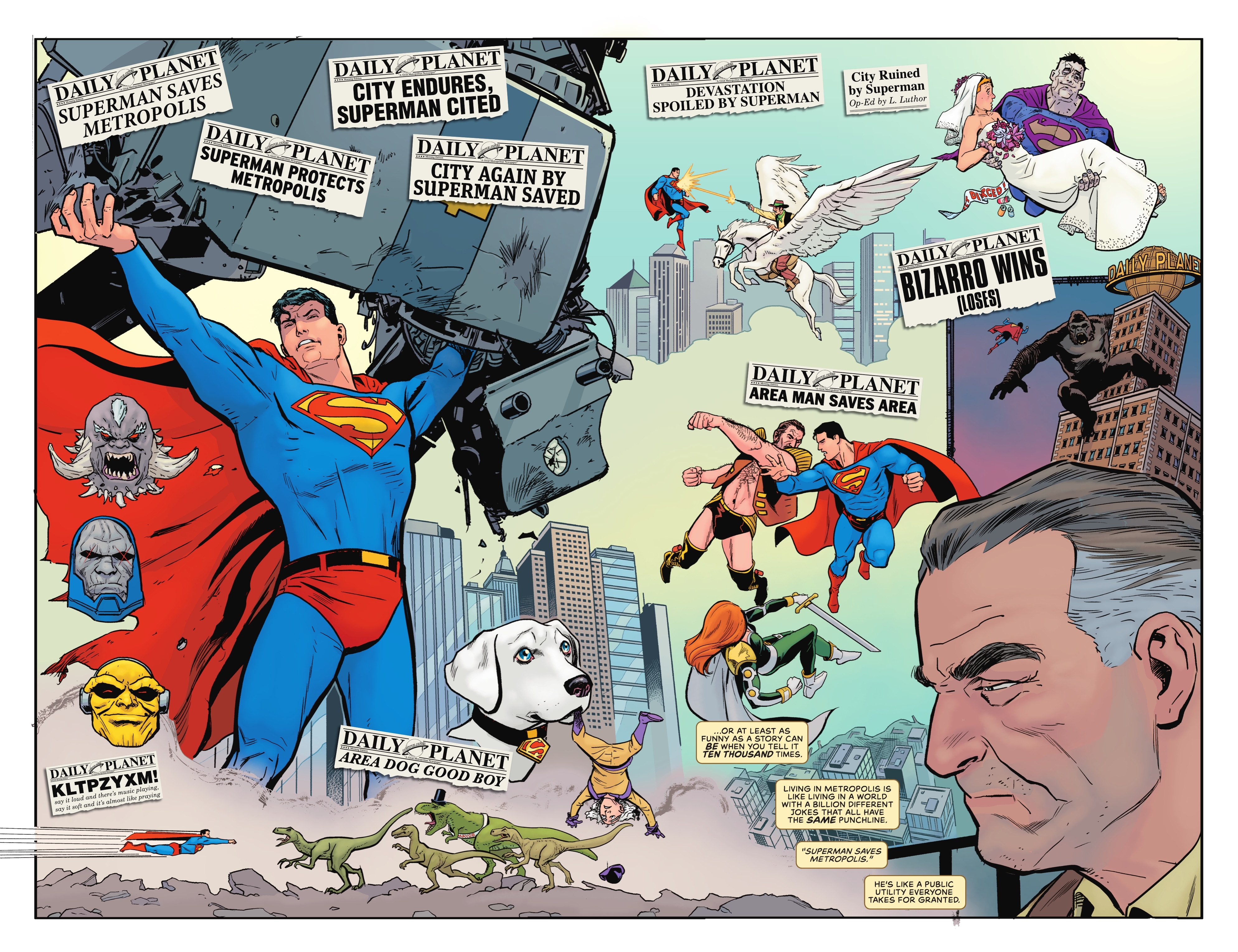 Read online Superman's Pal Jimmy Olsen's Boss Perry White comic -  Issue #1 - 5