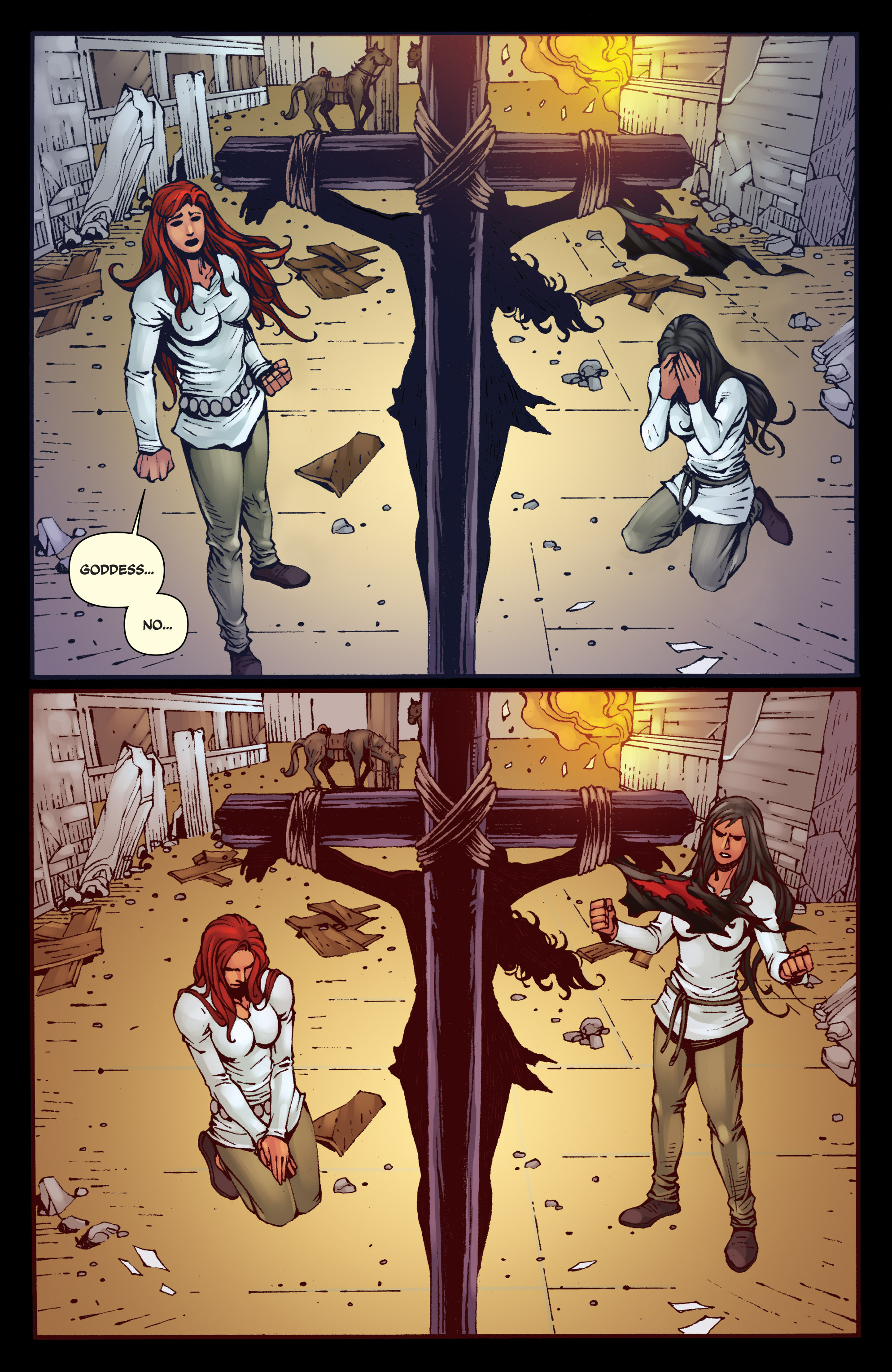 Read online Red Sonja: Sanctuary comic -  Issue # Full - 19