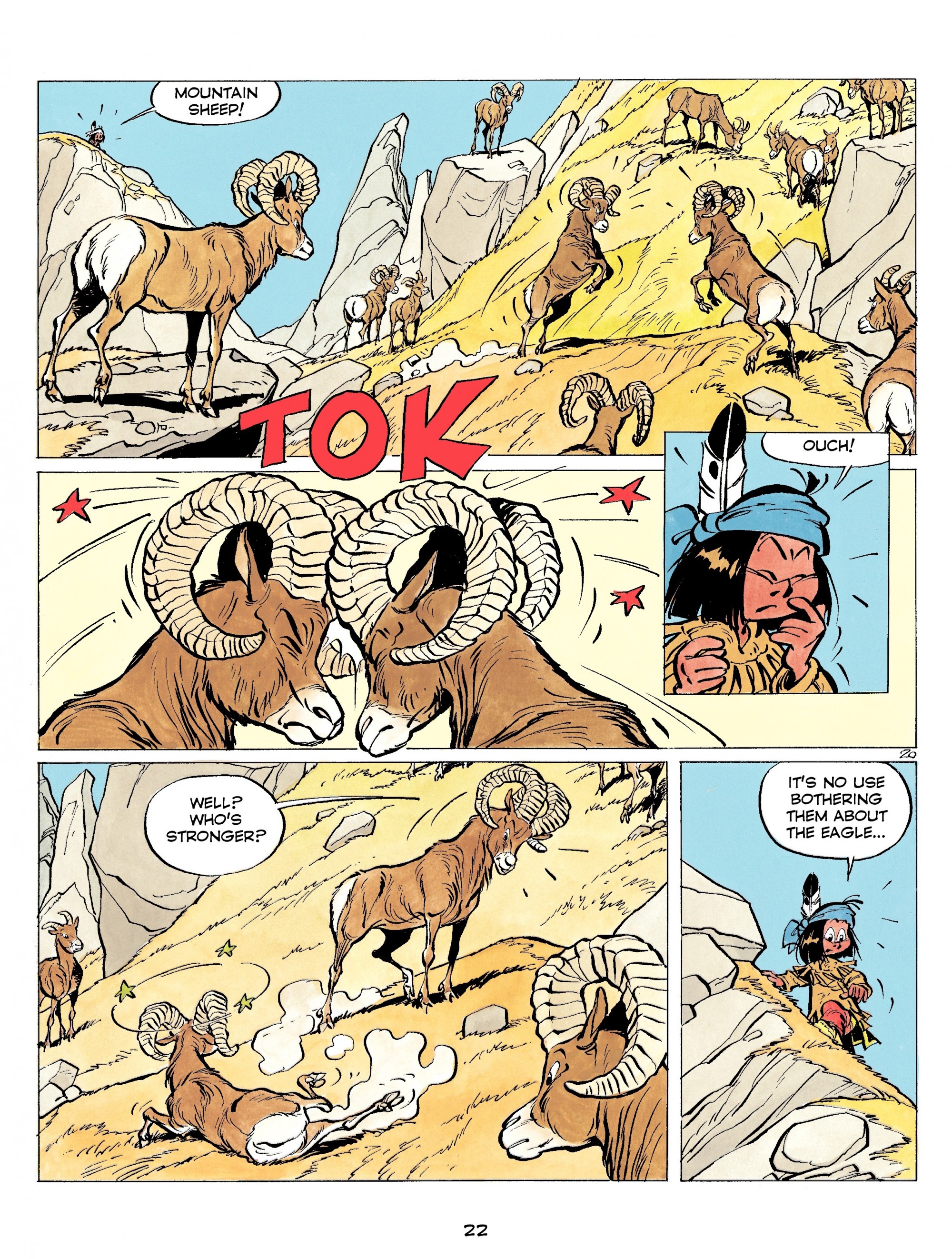Read online Yakari comic -  Issue #8 - 22