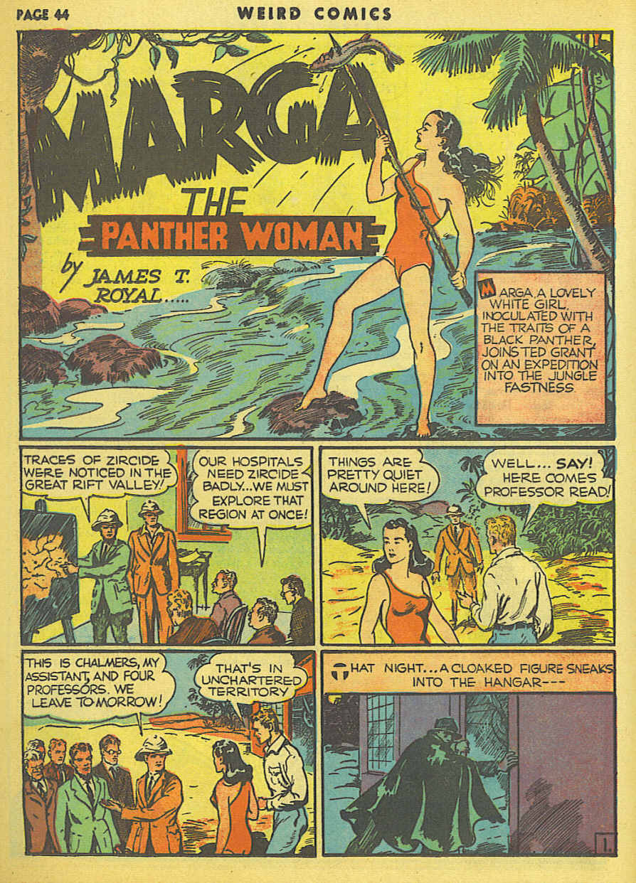 Read online Weird Comics comic -  Issue #10 - 40