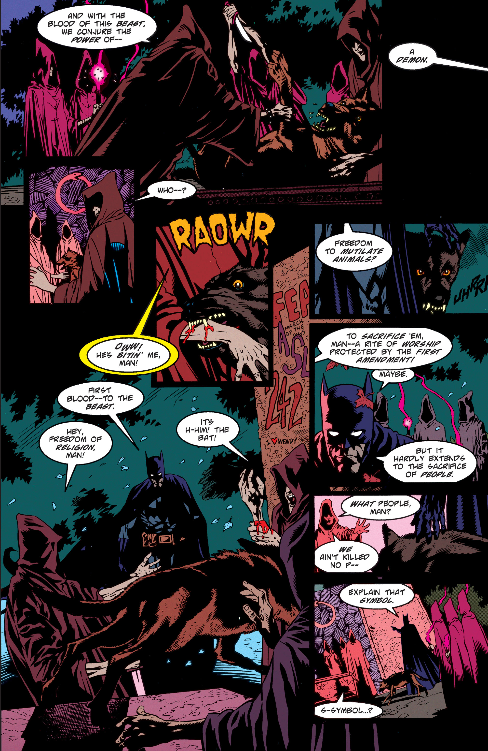 Read online Legends of the Dark Knight [I] comic -  Issue #86 - 8