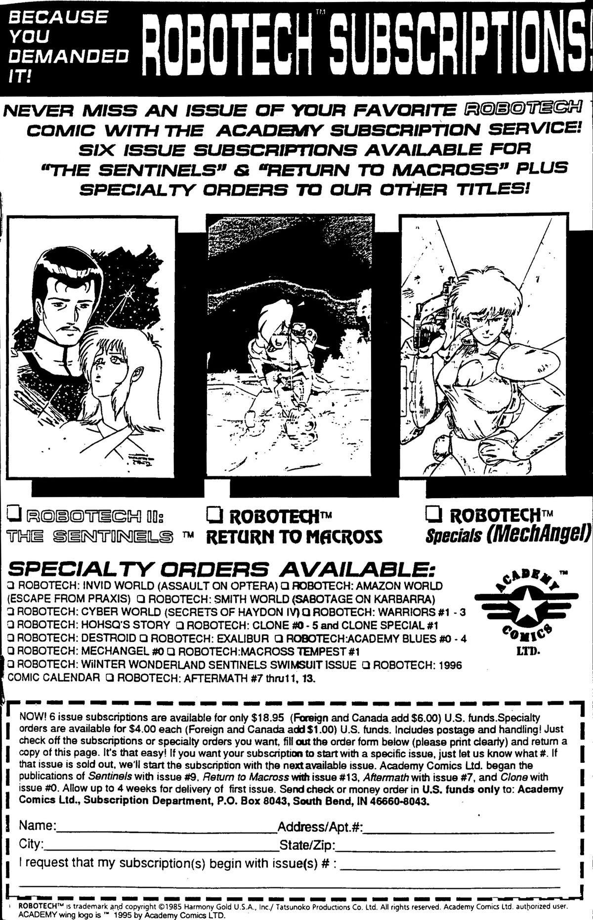 Read online Robotech: Mordecai comic -  Issue # Full - 19