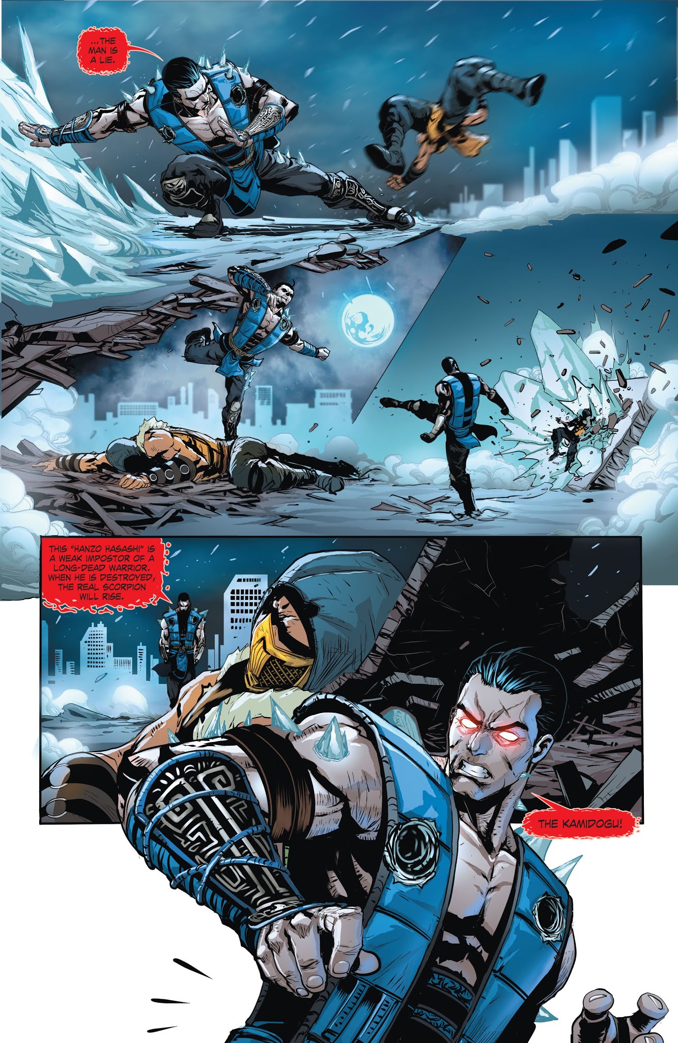 Read online Mortal Kombat X [I] comic -  Issue # _TPB 2 - 20