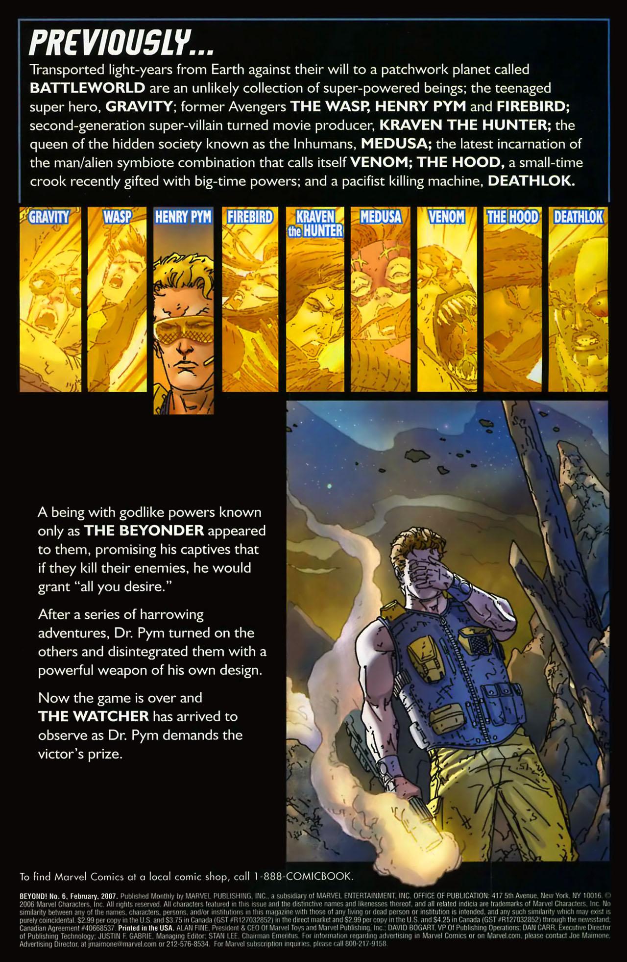 Read online Beyond! comic -  Issue #6 - 2