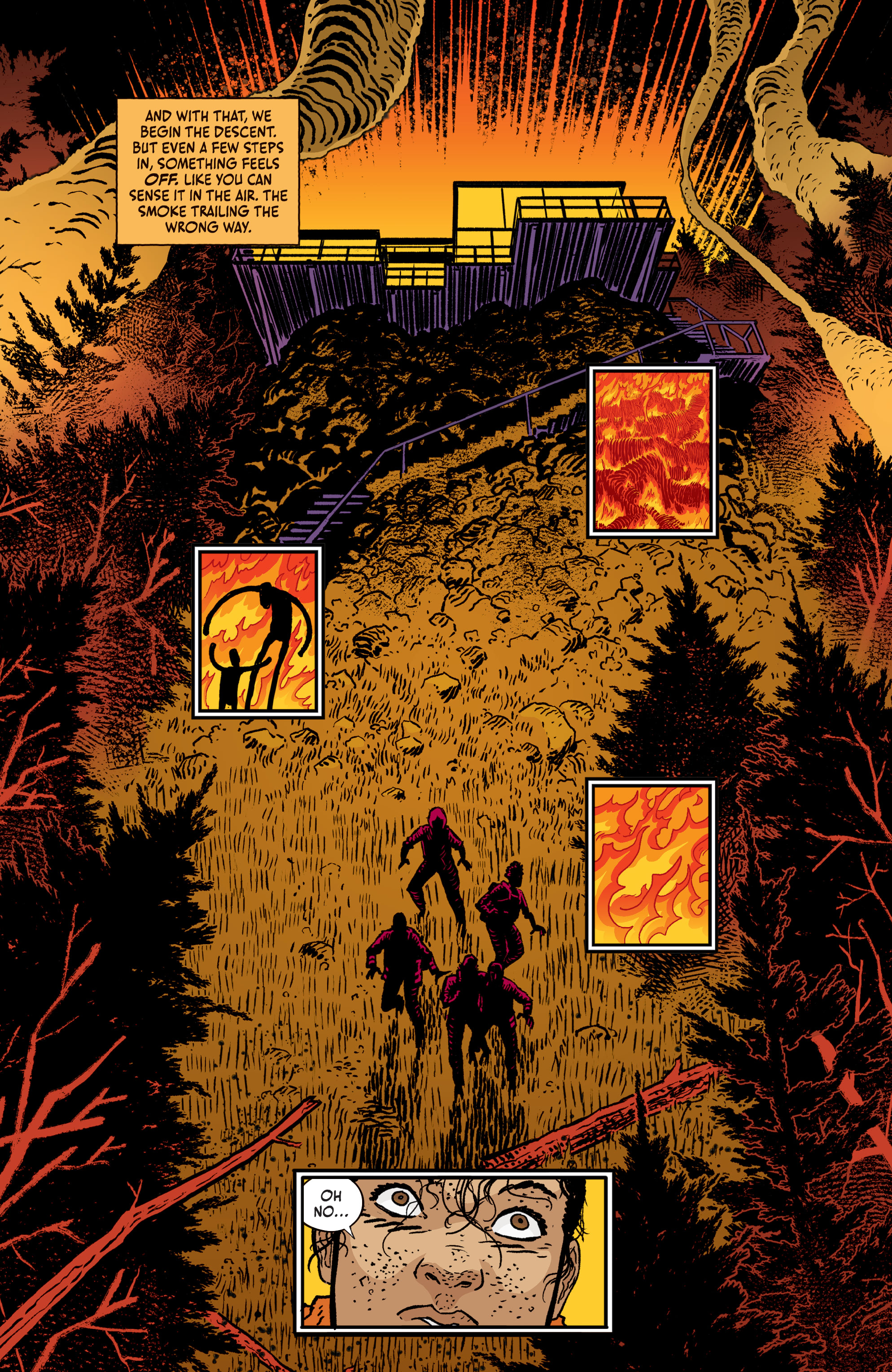 Read online Dark Spaces: Wildfire comic -  Issue #5 - 15