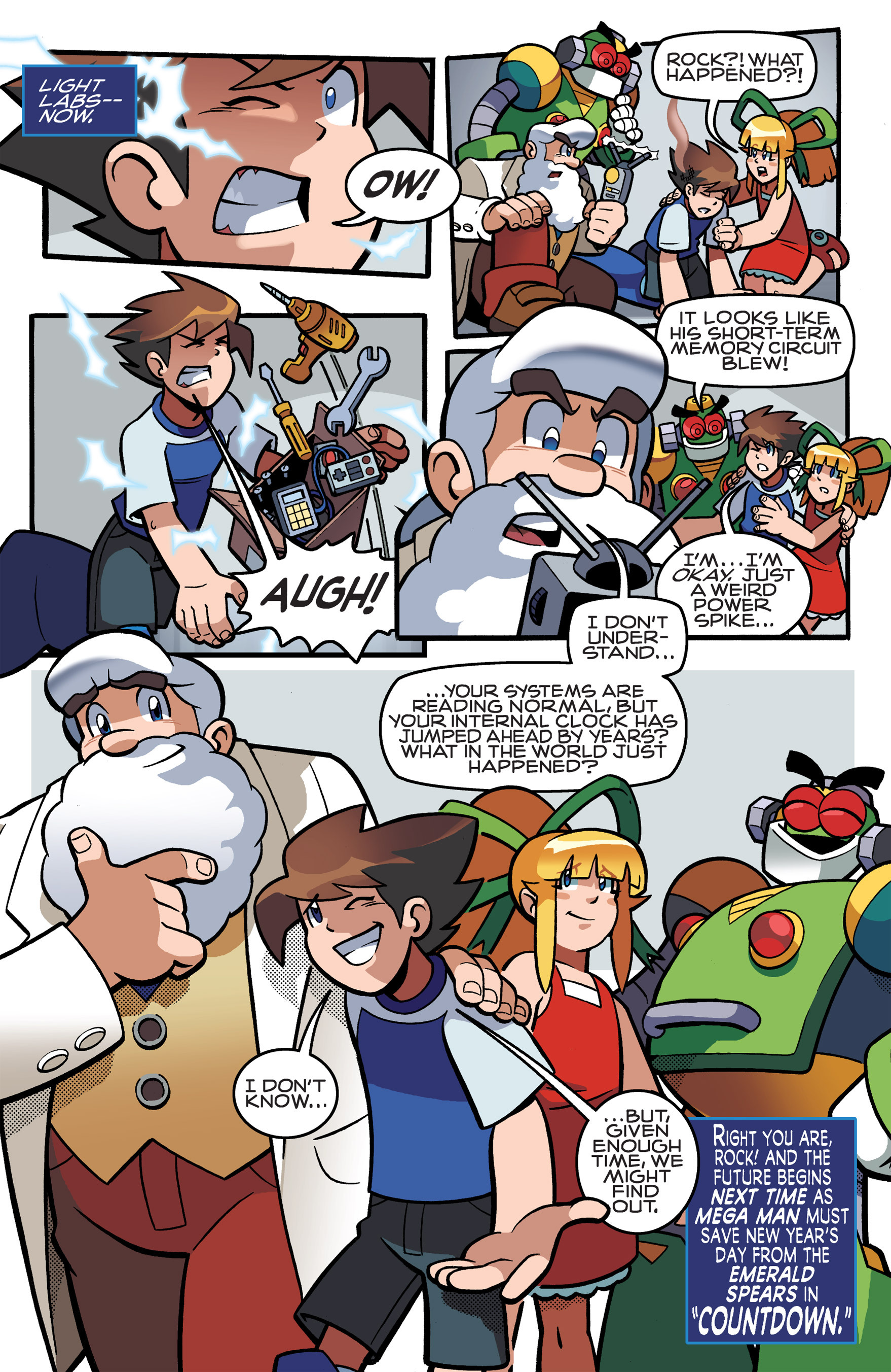 Read online Mega Man comic -  Issue # _TPB 5 - 105