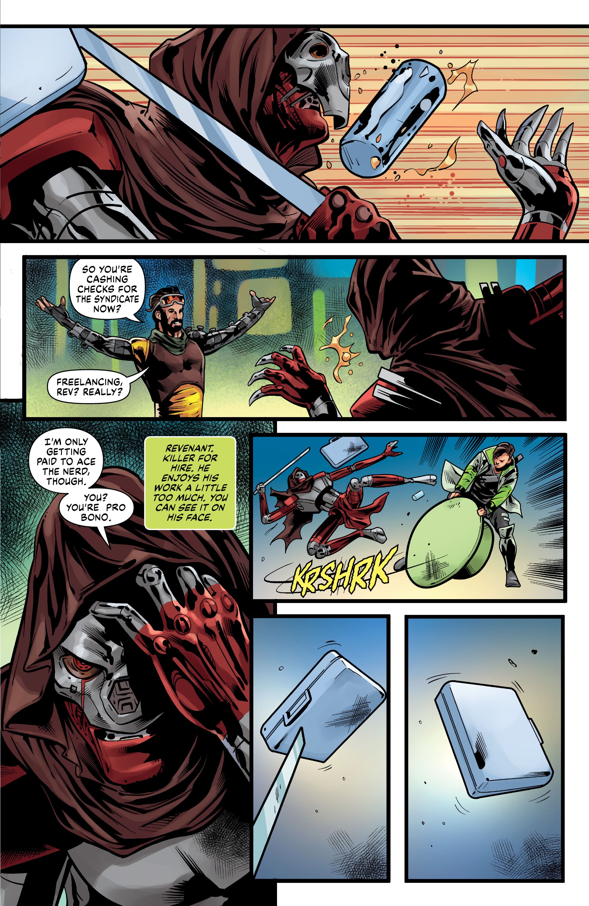 Read online Apex Legends: Overtime comic -  Issue #1 - 12