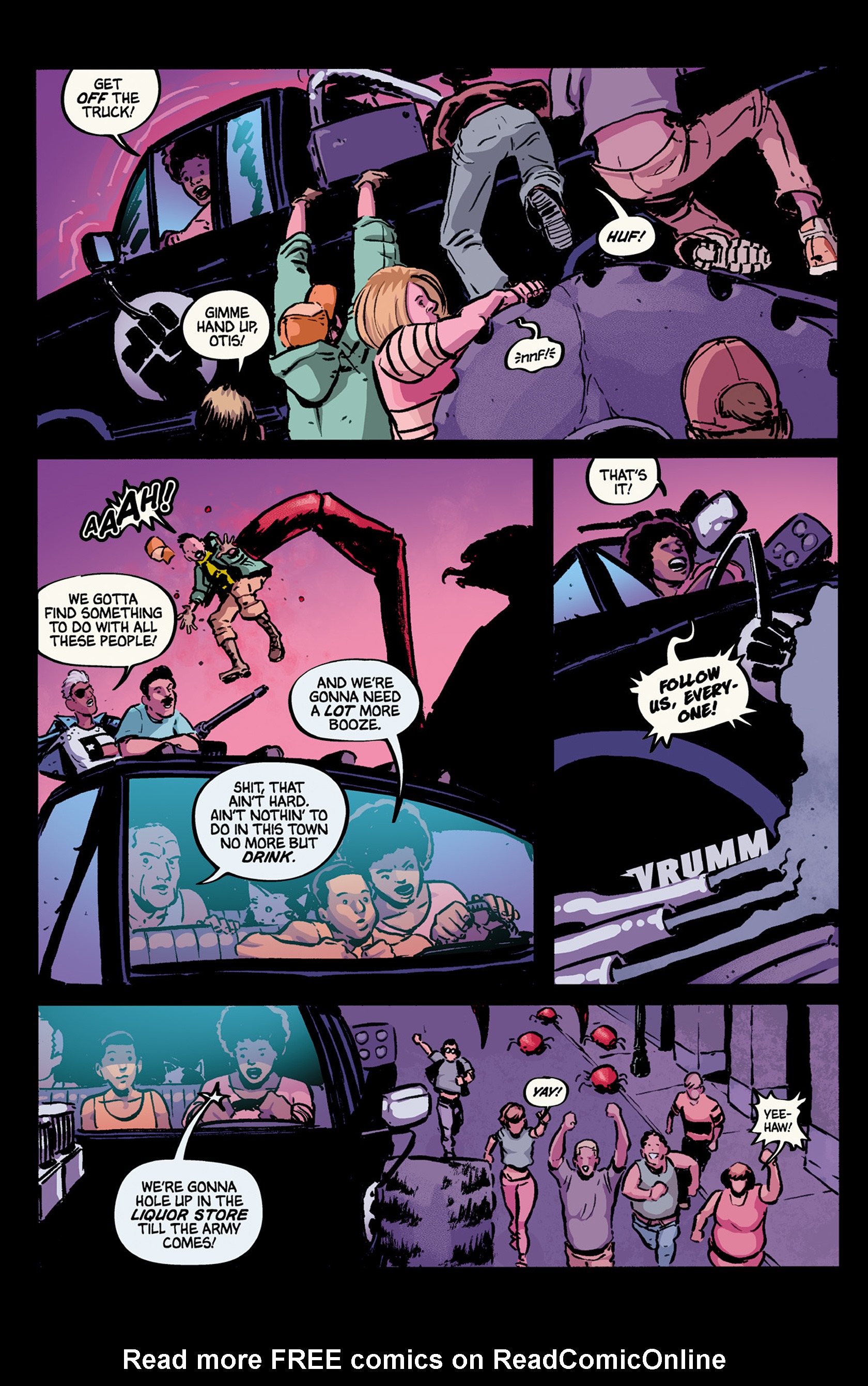 Read online Grindhouse: Drive In, Bleed Out comic -  Issue #4 - 9
