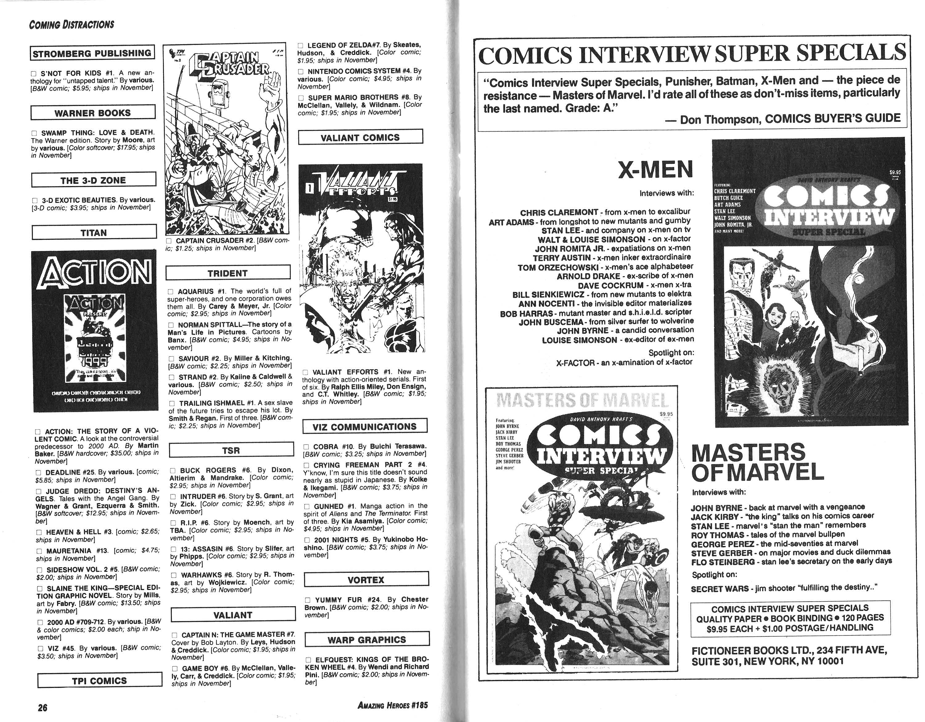 Read online Amazing Heroes comic -  Issue #185 - 14