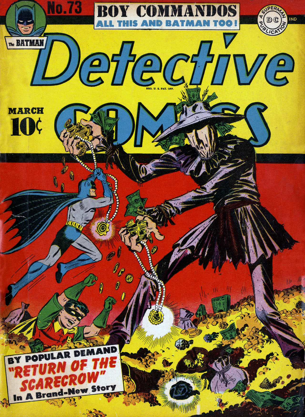 Read online Detective Comics (1937) comic -  Issue #73 - 1