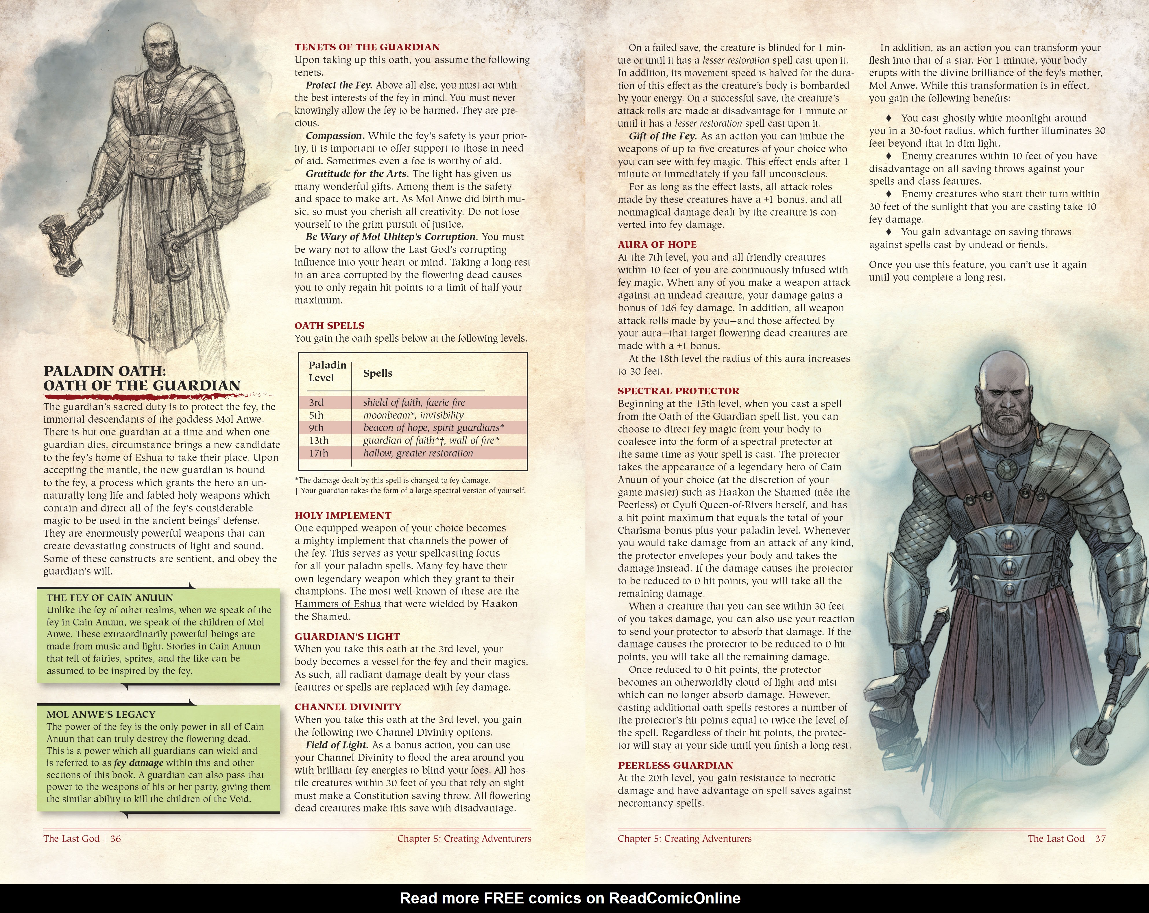 Read online The Last God: Tales From the Book of Ages comic -  Issue # Full - 21