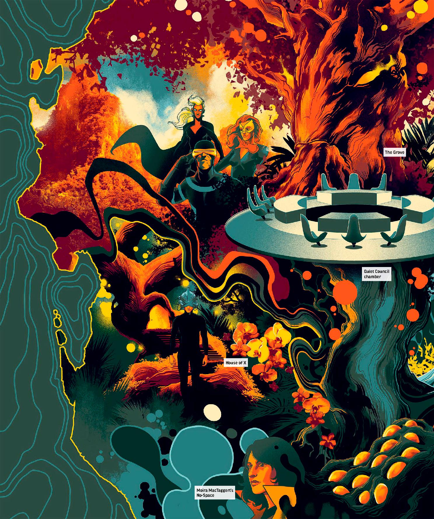 Read online Marvel Universe Map By Map: James Hill comic -  Issue # TPB (Part 1) - 90