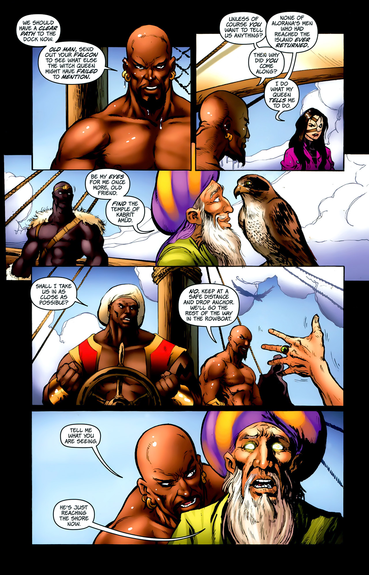 Read online 1001 Arabian Nights: The Adventures of Sinbad comic -  Issue #3 - 24