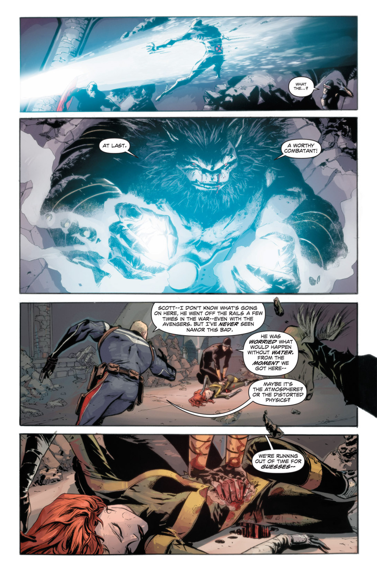 Read online X-Men/Steve Rogers: Escape From the Negative Zone comic -  Issue # TPB - 77