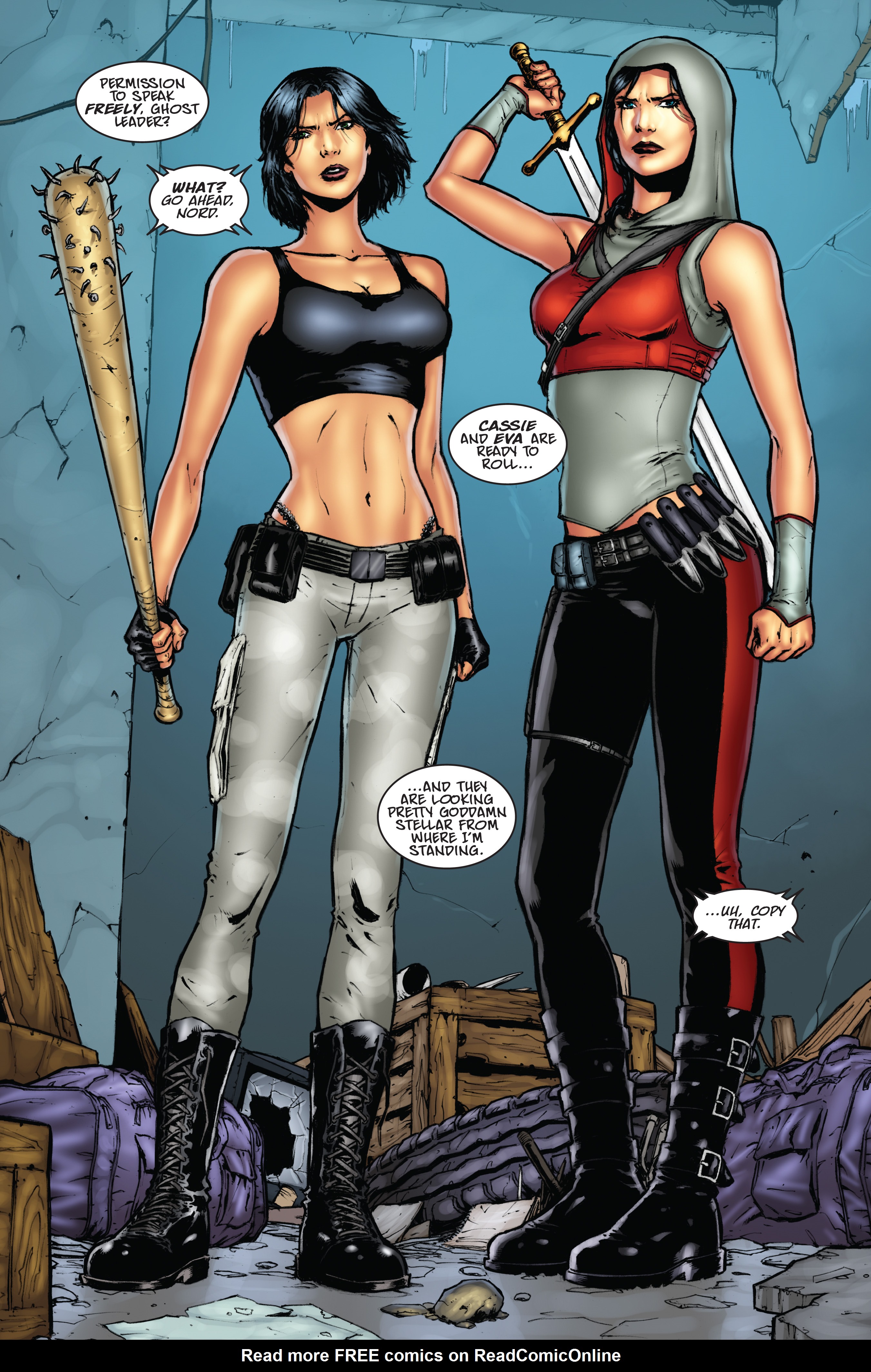 Read online Hack/Slash/Eva Monster's Ball comic -  Issue #3 - 5