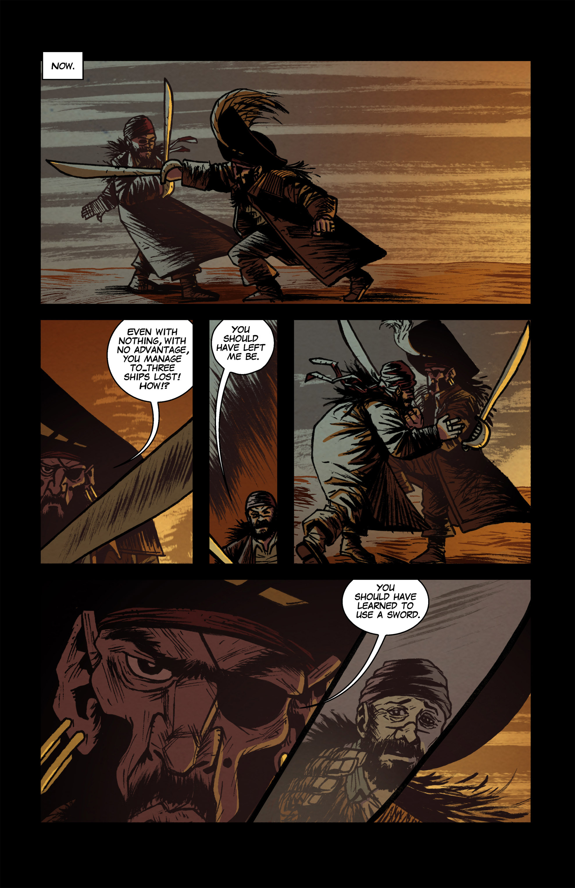 Read online Pirate Eye: Exiled From Exile comic -  Issue #4 - 13