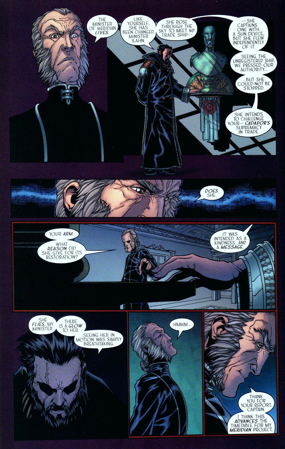 Read online Meridian comic -  Issue #16 - 17