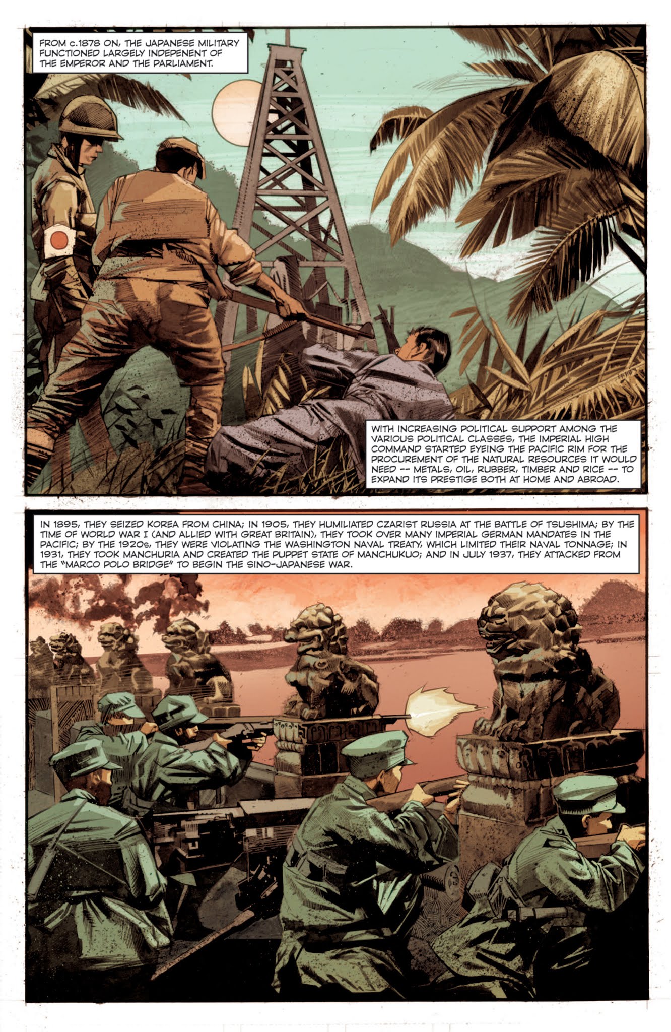 Read online Fever Ridge: A Tale of MacArthur's Jungle War comic -  Issue #2 - 10