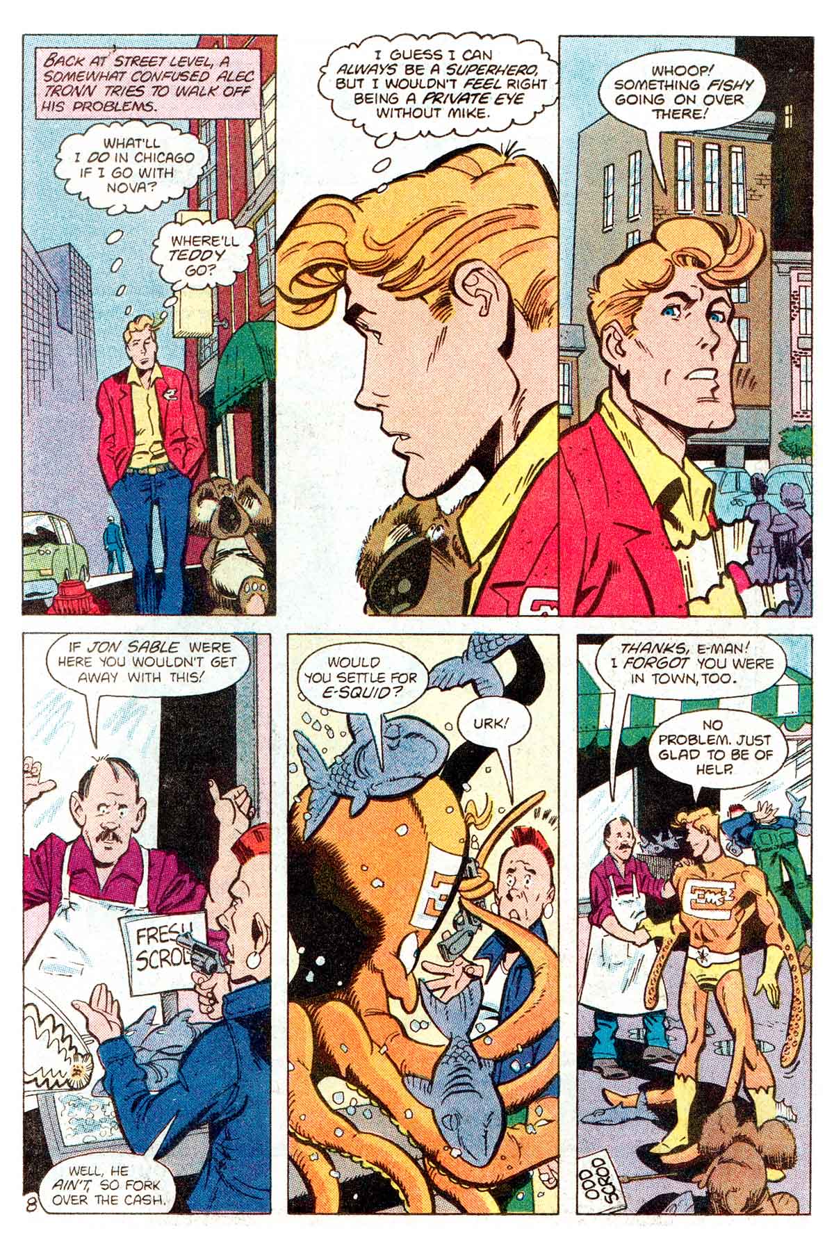 Read online E-Man (1983) comic -  Issue #12 - 10