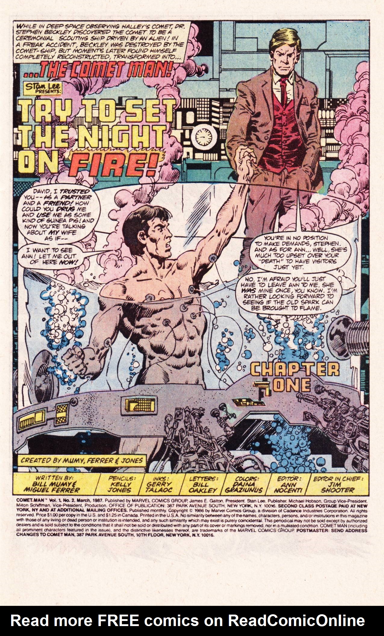 Read online Comet Man comic -  Issue #2 - 2
