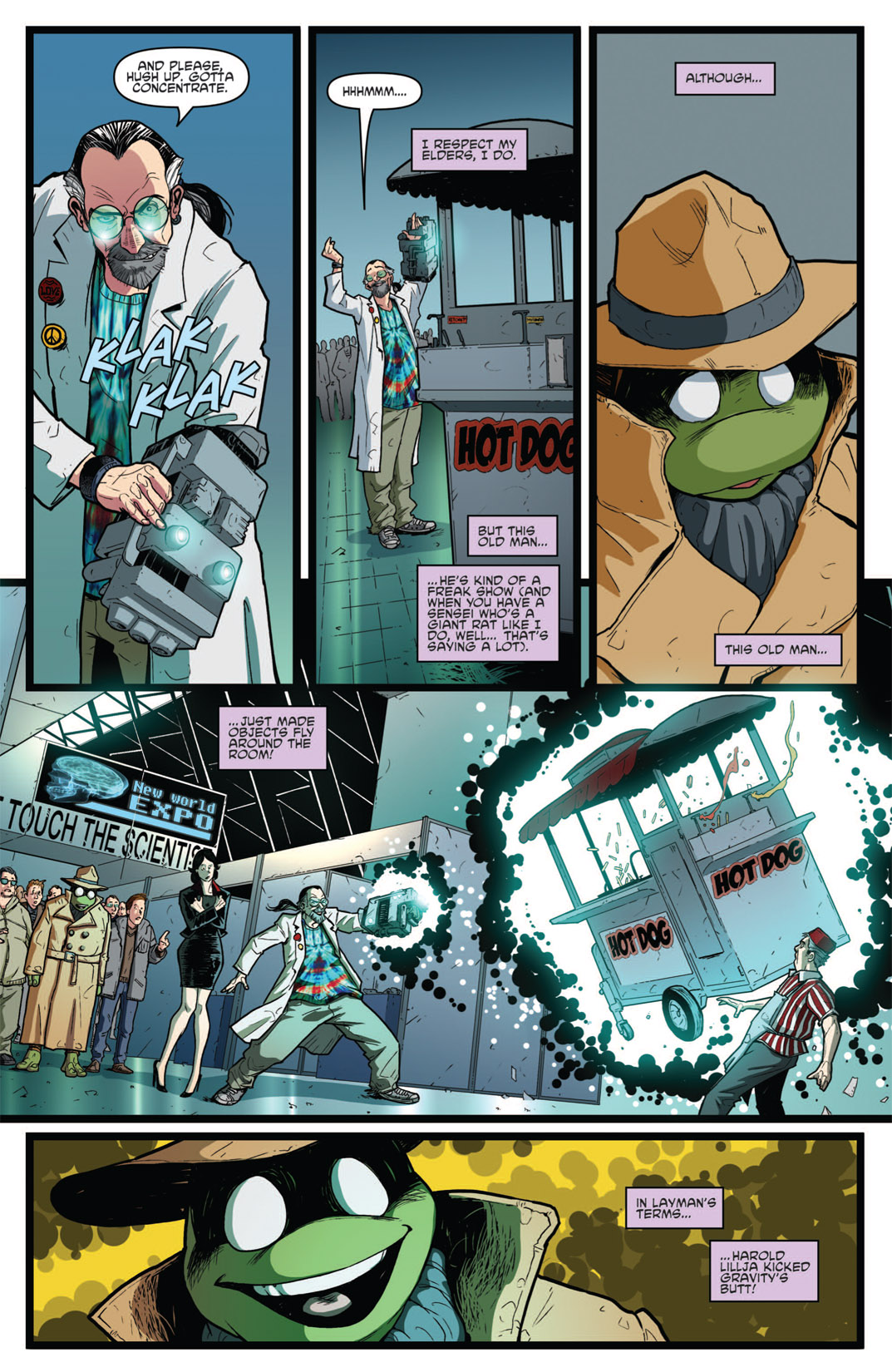 Read online Teenage Mutant Ninja Turtles Micro-Series comic -  Issue #3 - 9