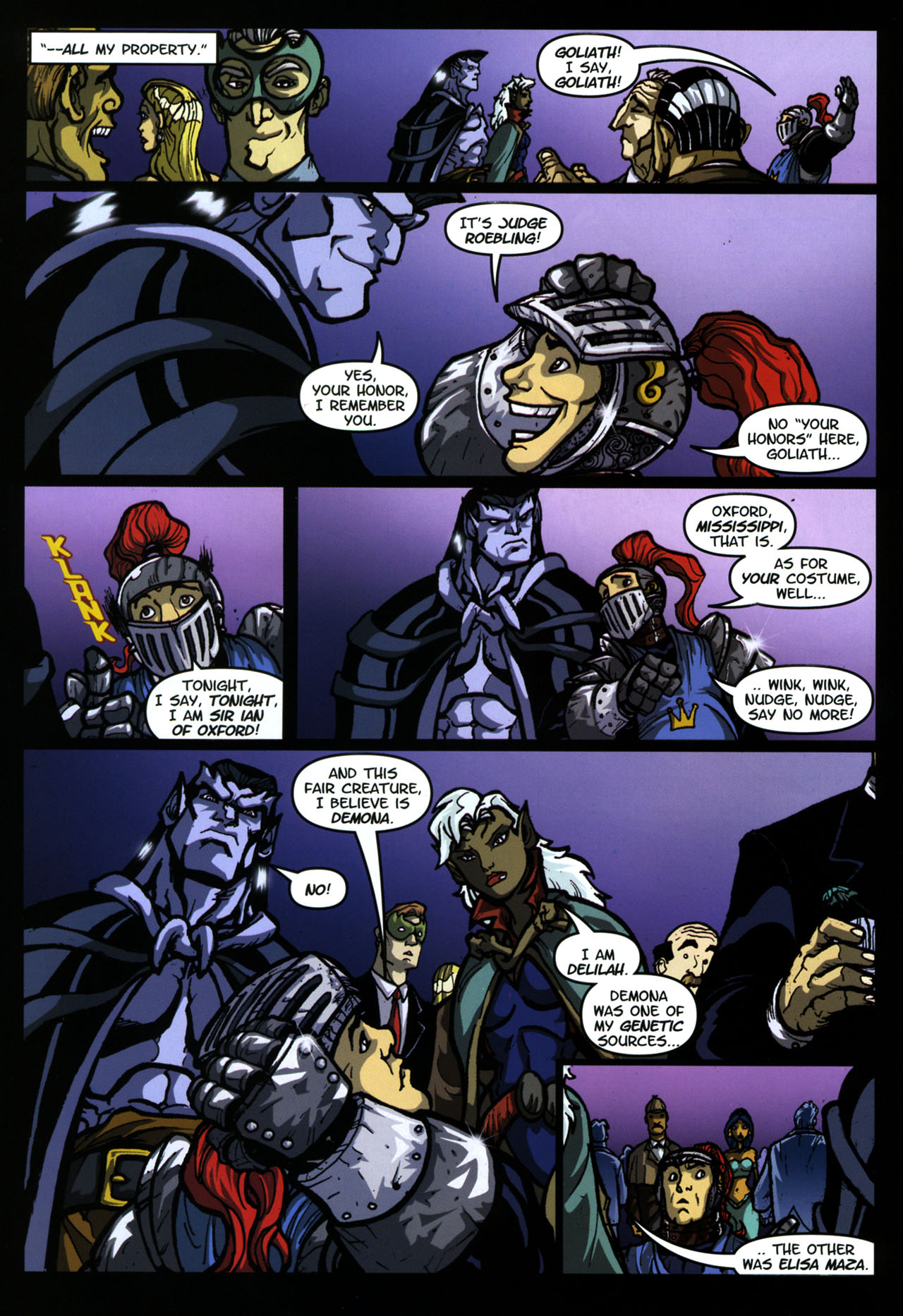 Read online Gargoyles (2006) comic -  Issue #4 - 12