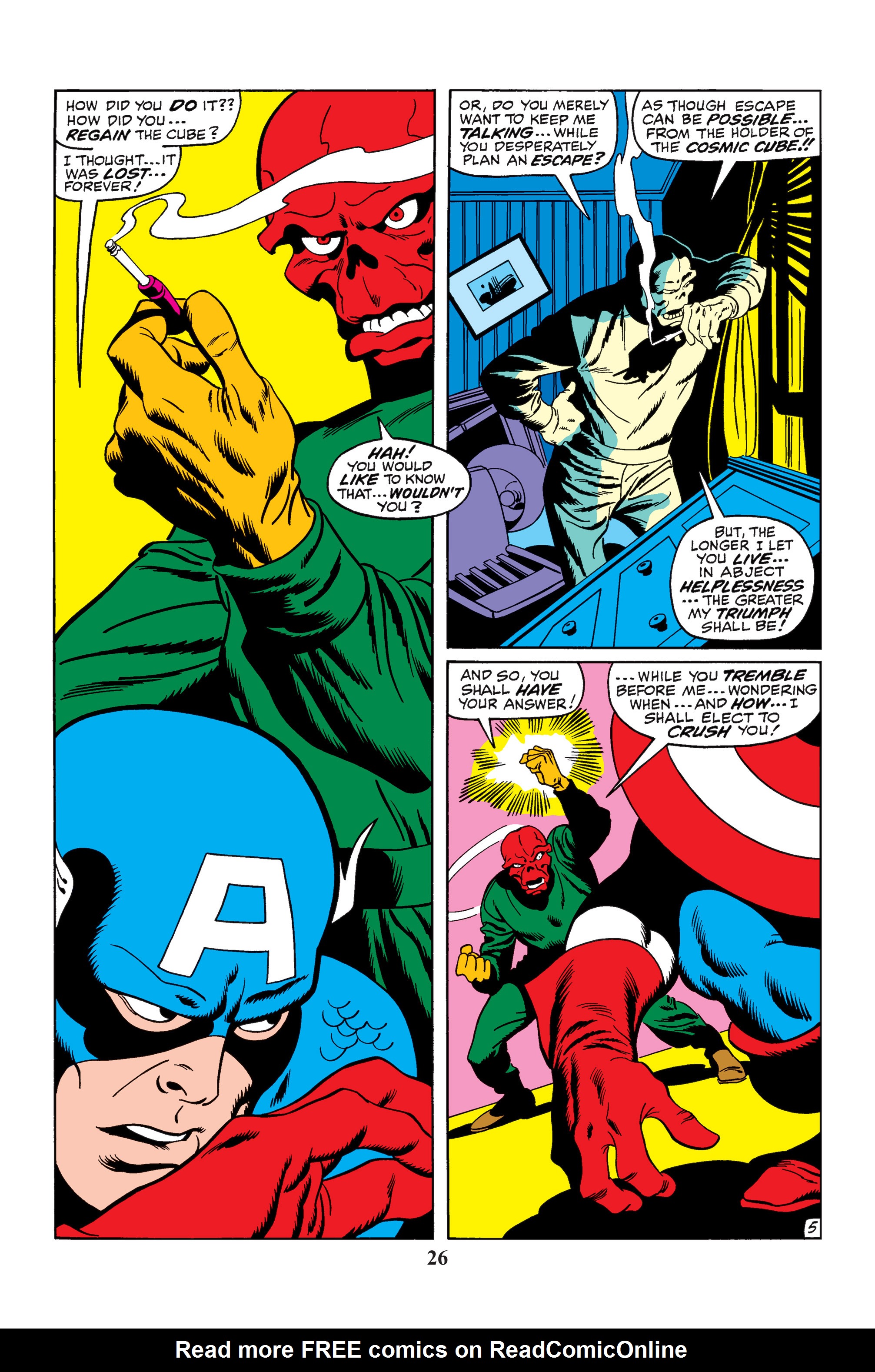 Read online Marvel Masterworks: Captain America comic -  Issue # TPB 4 (Part 1) - 32
