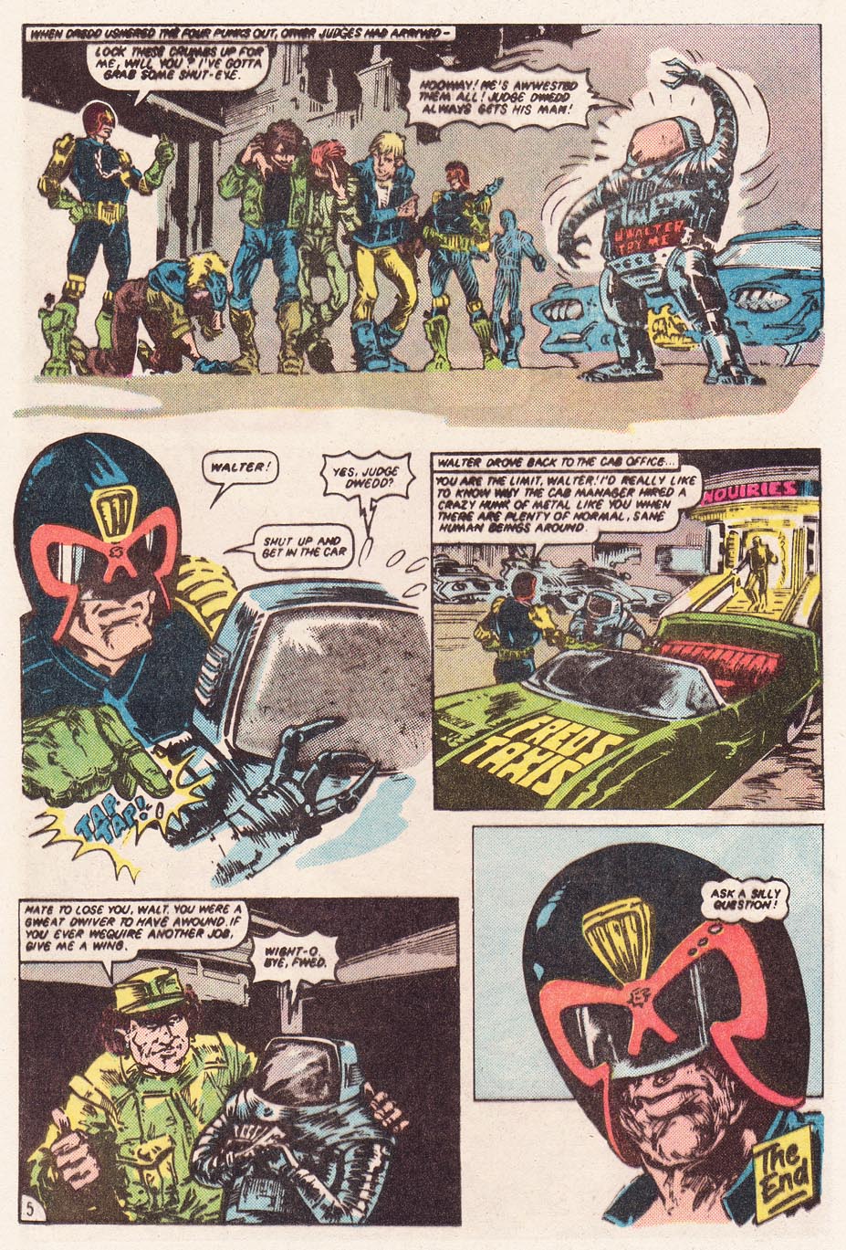 Read online Judge Dredd: The Early Cases comic -  Issue #3 - 11