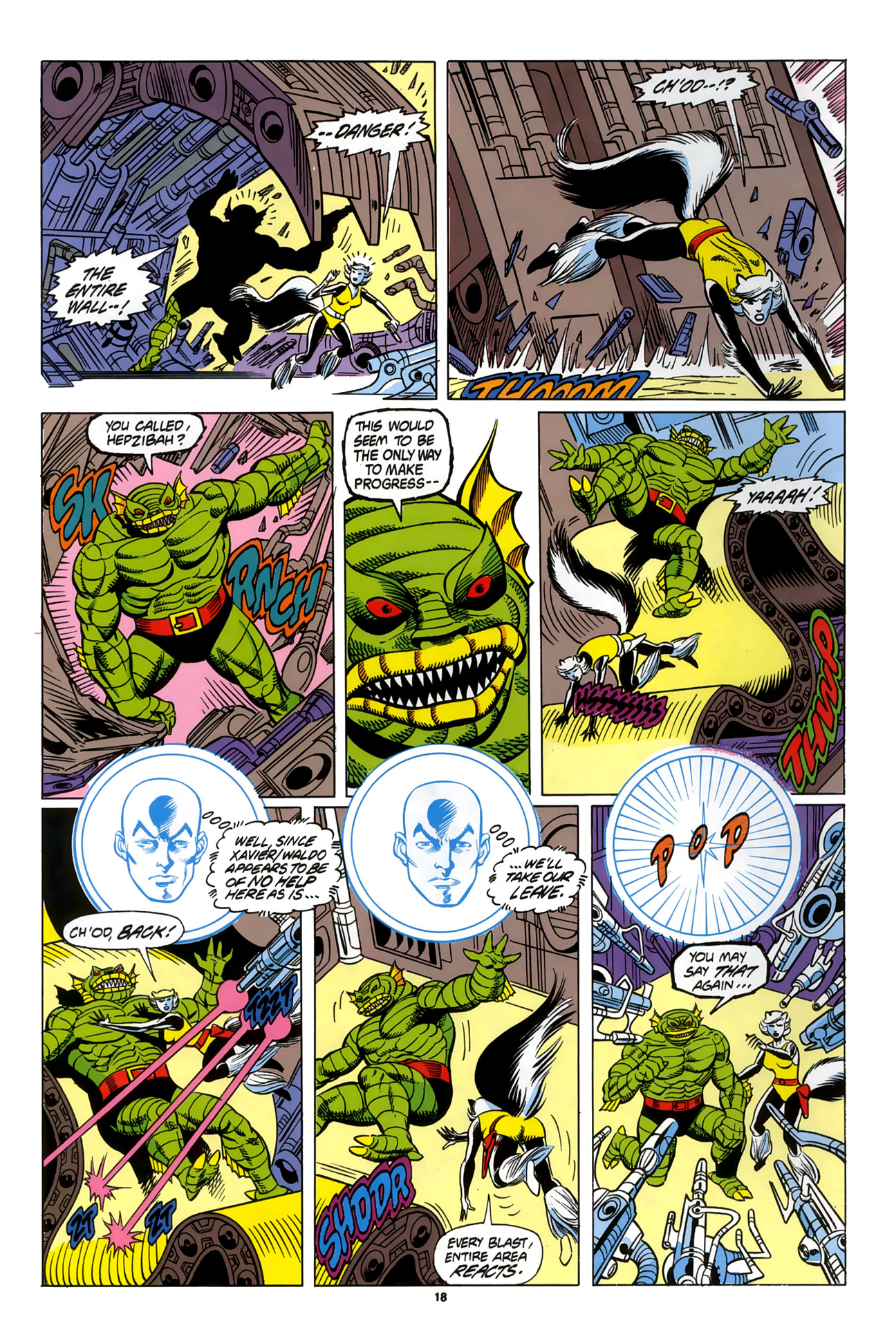 Read online X-Men Spotlight On...Starjammers comic -  Issue #1 - 20
