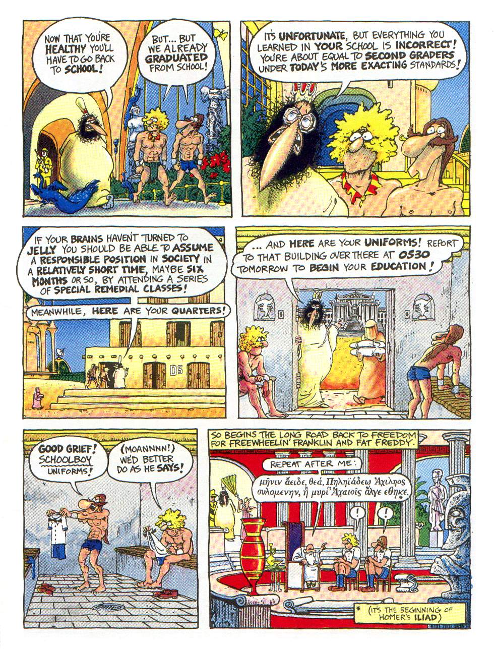 Read online The Fabulous Furry Freak Brothers comic -  Issue #10 - 9