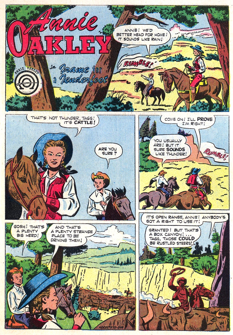 Read online Four Color Comics comic -  Issue #575 - 3