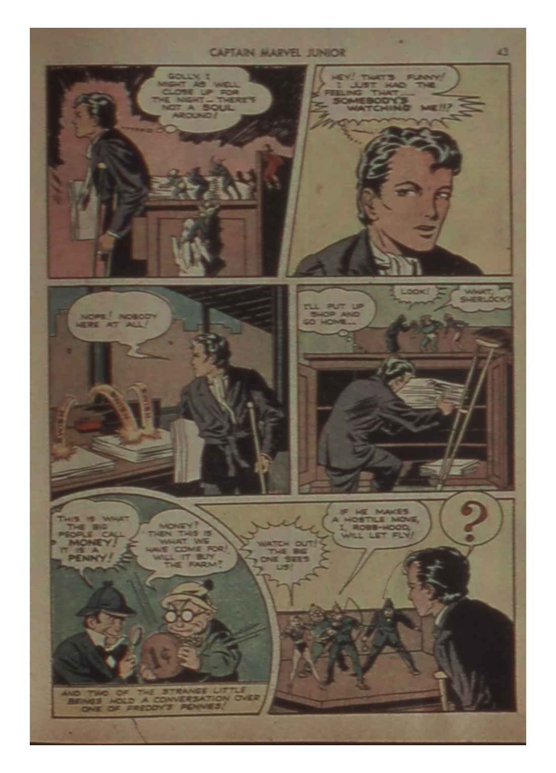 Read online Captain Marvel, Jr. comic -  Issue #5 - 43