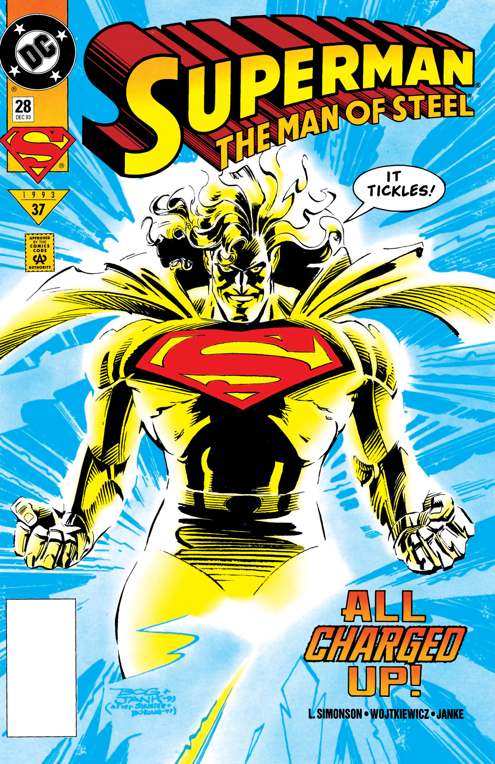 Read online Superman: The Man of Steel (1991) comic -  Issue #28 - 1