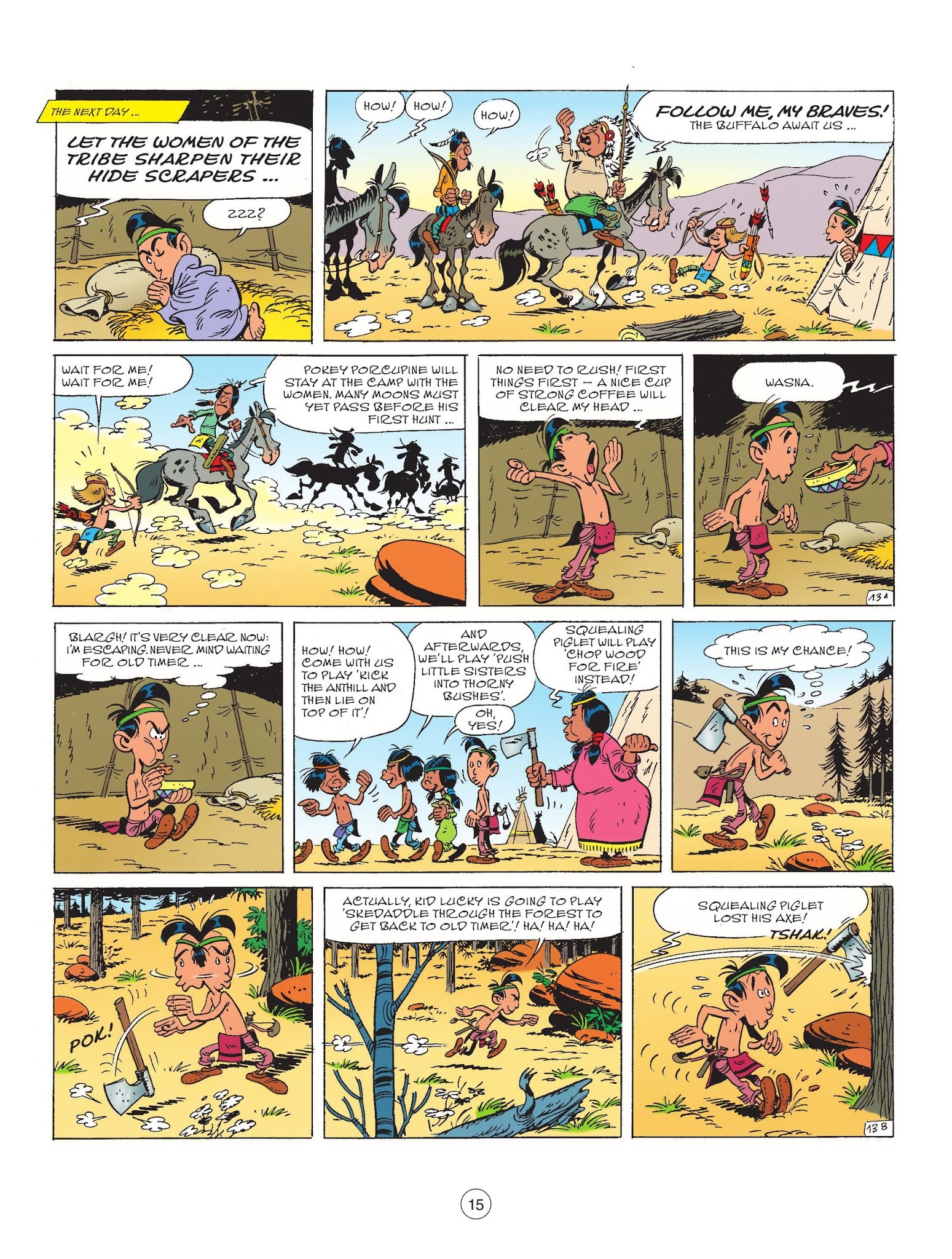 Read online A Lucky Luke Adventure comic -  Issue #69 - 17