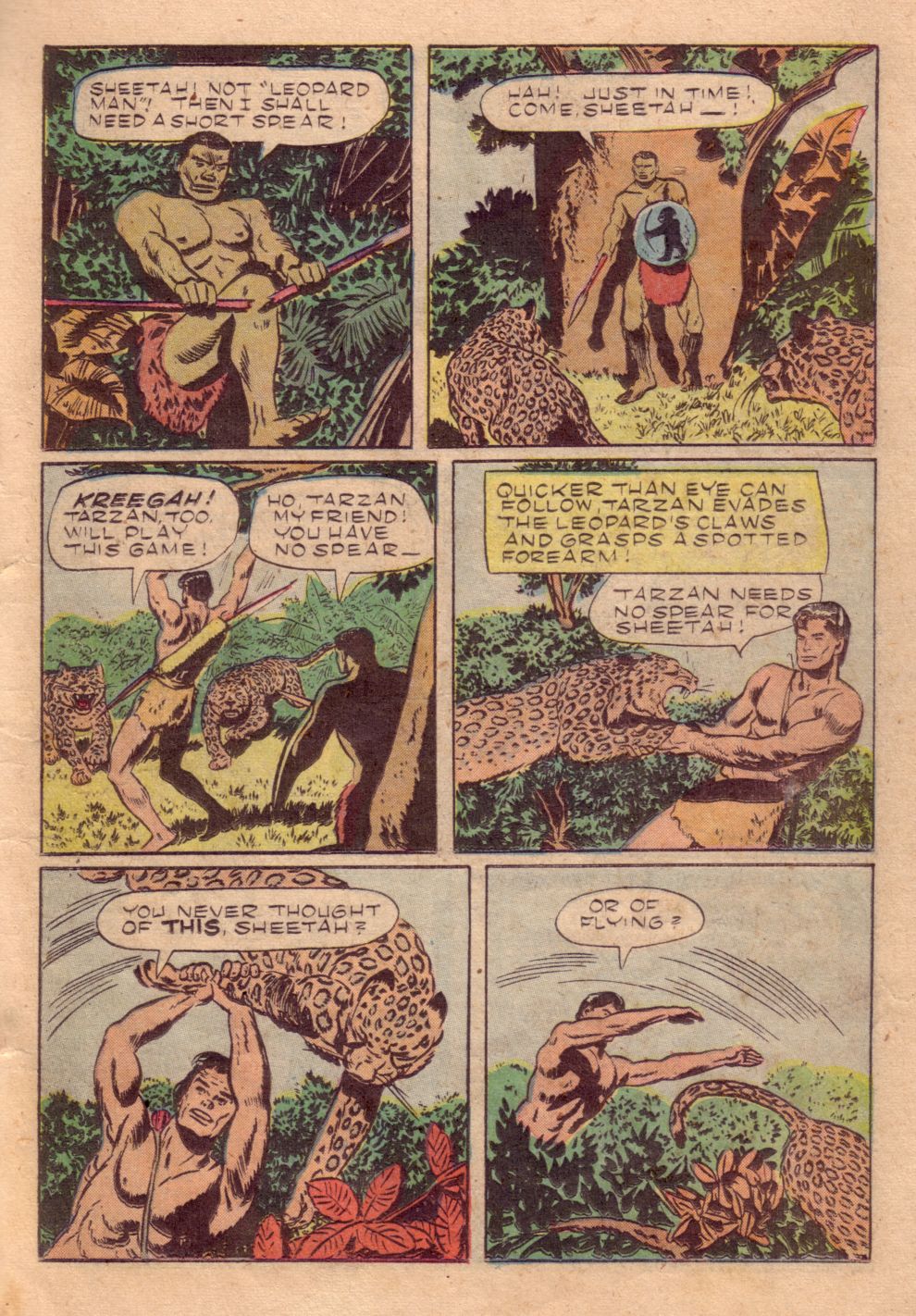 Read online Tarzan (1948) comic -  Issue #40 - 31